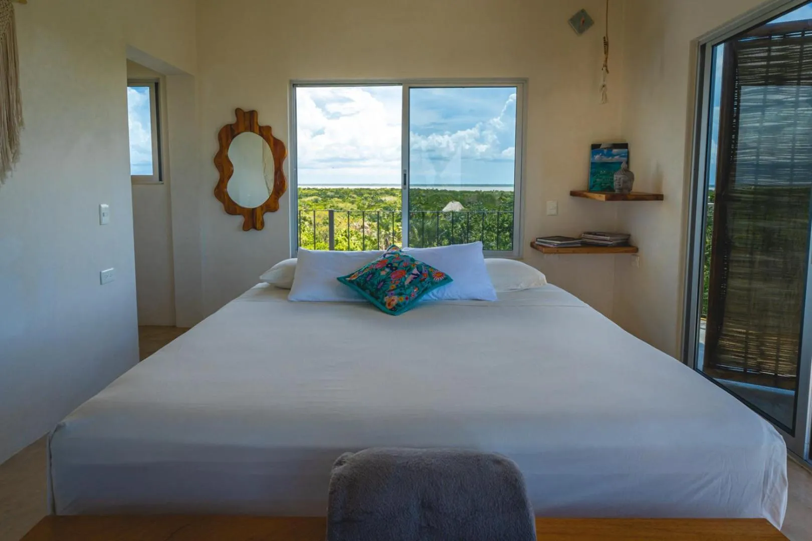 Bedroom, Bed in Casa Mia El Cuyo Eco Beach Boutique Hotel