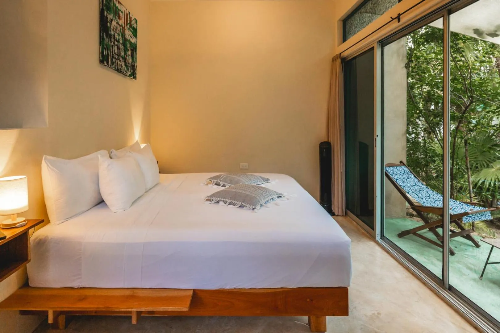 Bedroom, Bed in Casa Mia El Cuyo Eco Beach Boutique Hotel