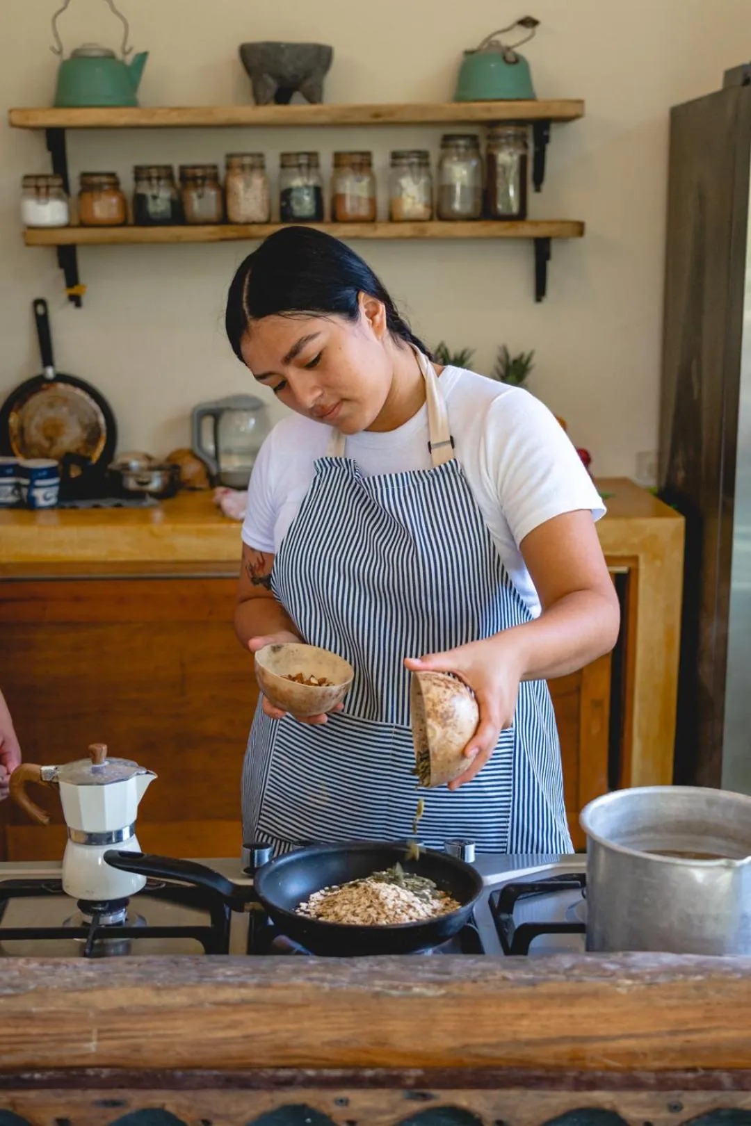 Restaurant/places to eat in Casa Mia El Cuyo Eco Beach Boutique Hotel
