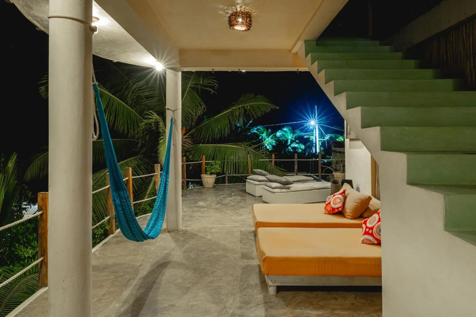 Balcony/Terrace in Casa Mia El Cuyo Eco Beach Boutique Hotel