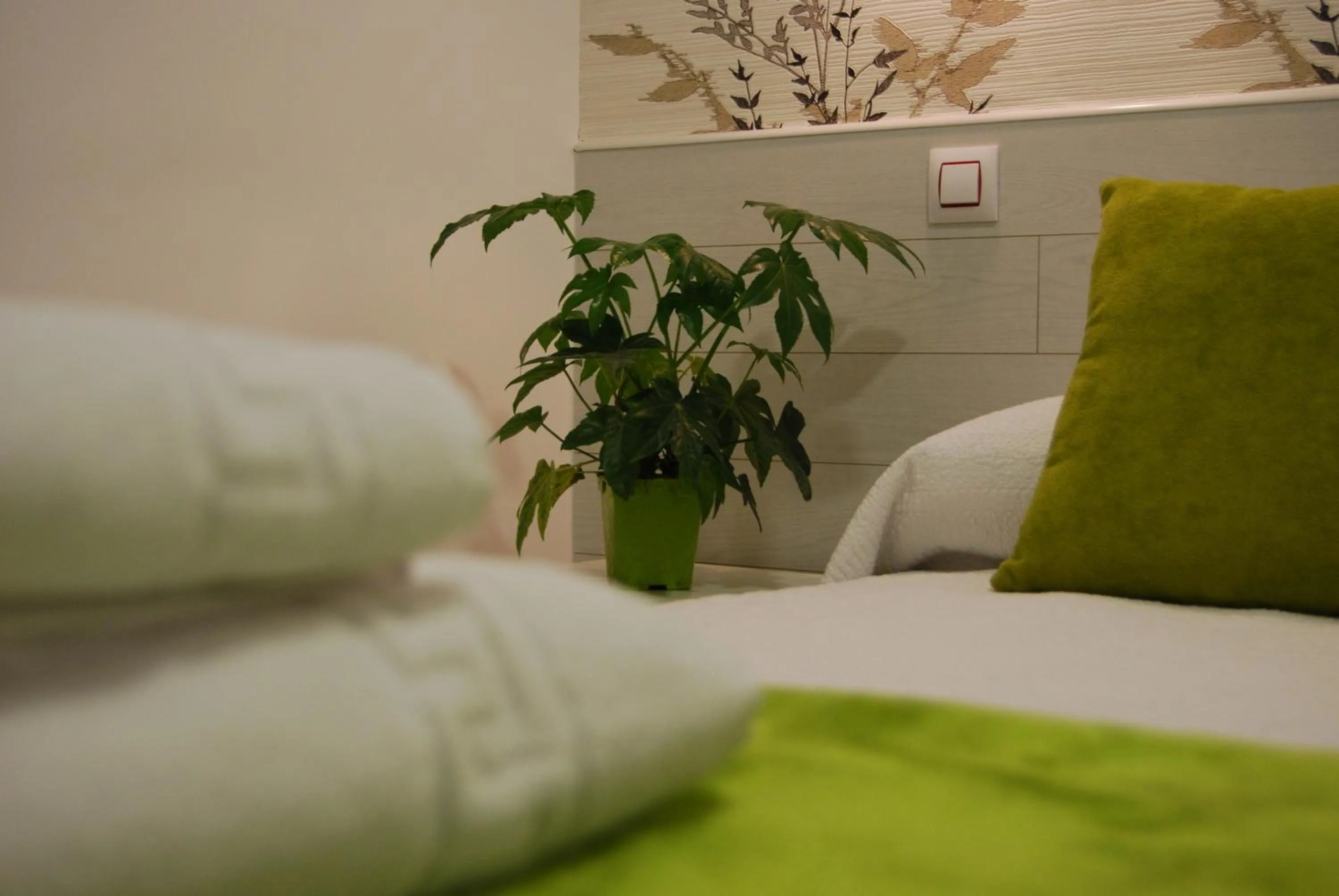 Decorative detail, Bed in Hostal PETITE MAMAN