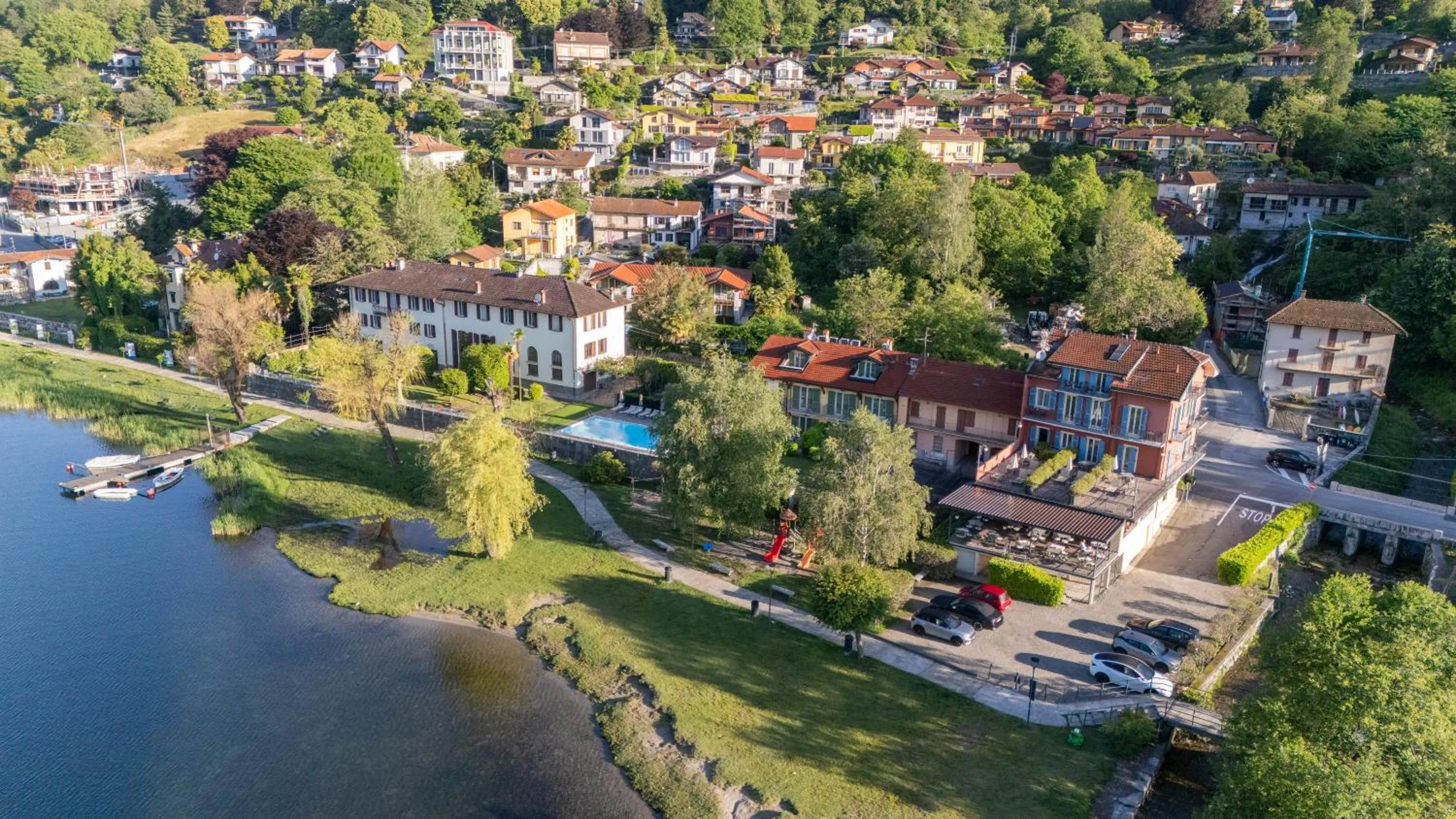 Property building in Hotel Ristorante La Quartina