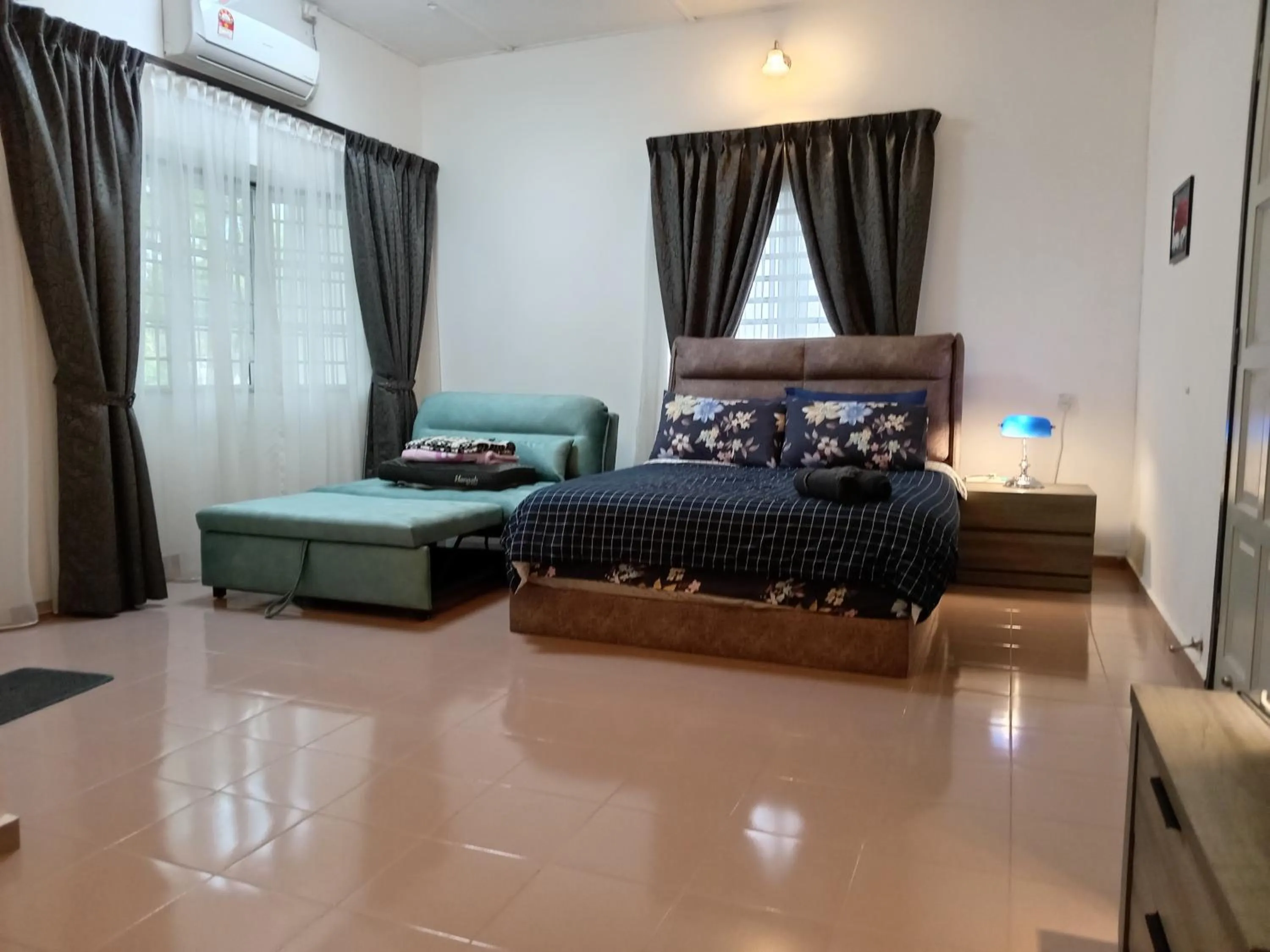 Bed in Grey Fantasy Homes#Sunway Water Theme Park