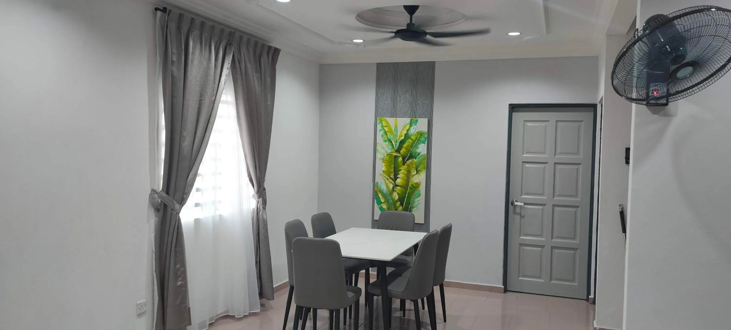 Dining area in Grey Fantasy Homes#Sunway Water Theme Park