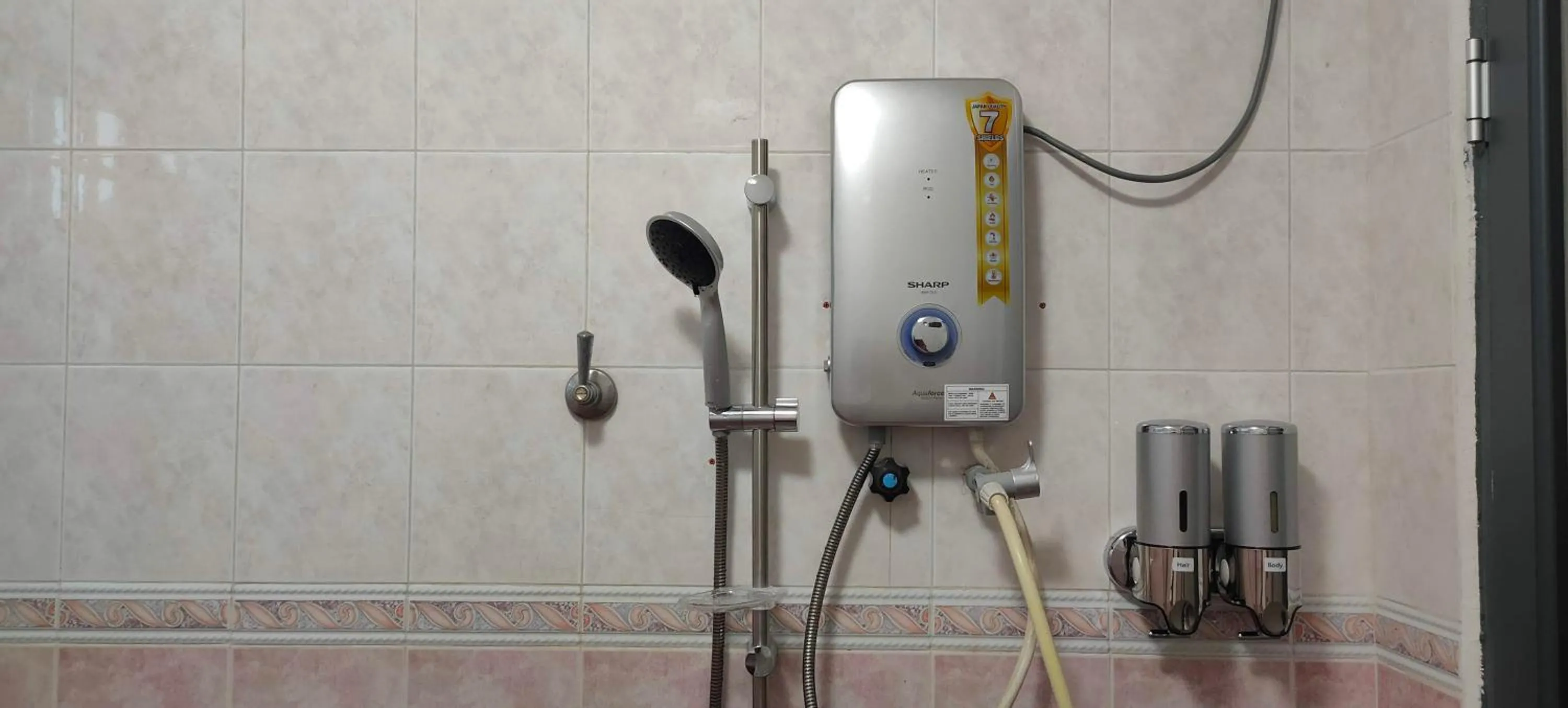 Shower in Grey Fantasy Homes#Sunway Water Theme Park