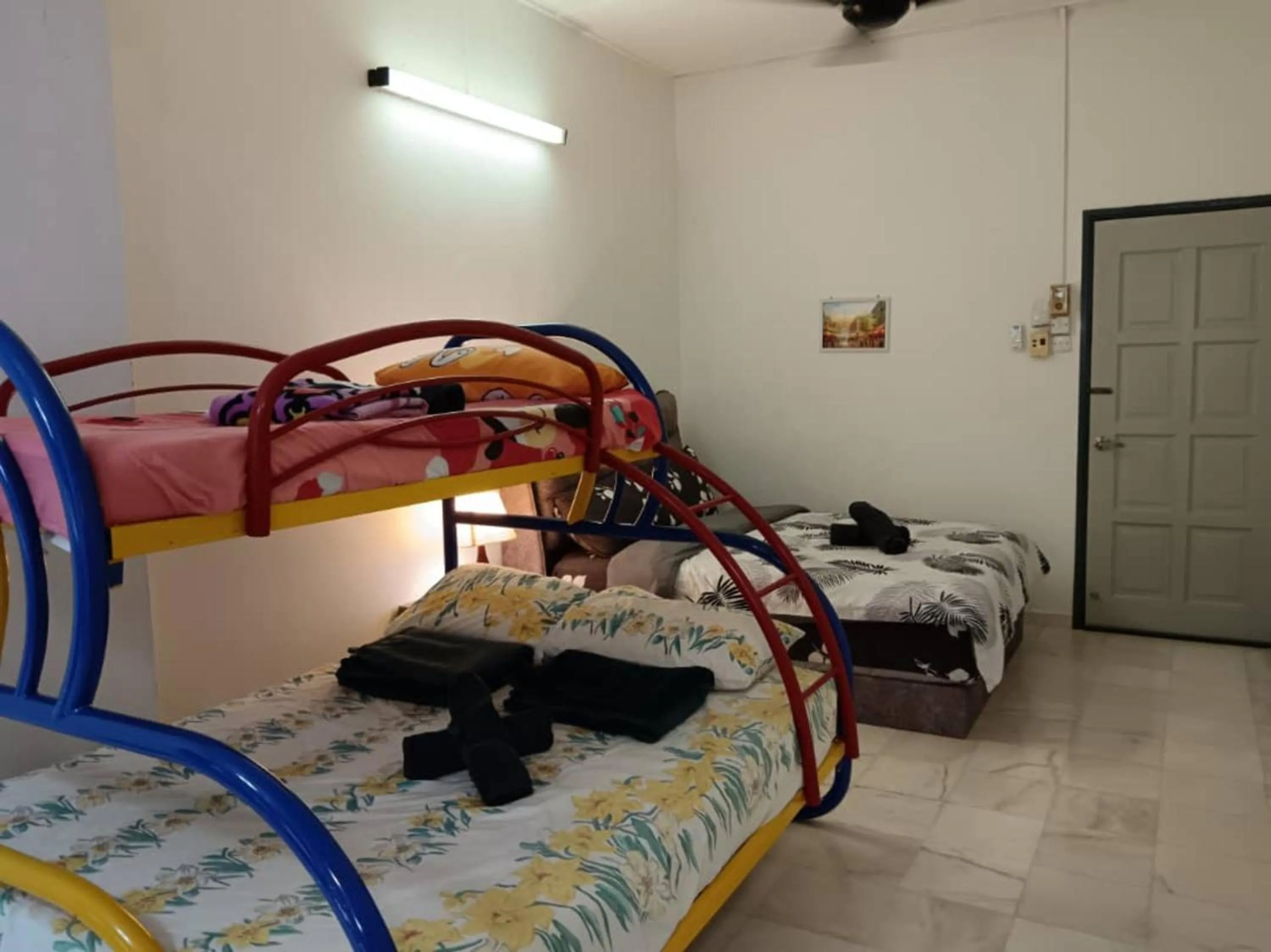 Bed in Grey Fantasy Homes#Sunway Water Theme Park
