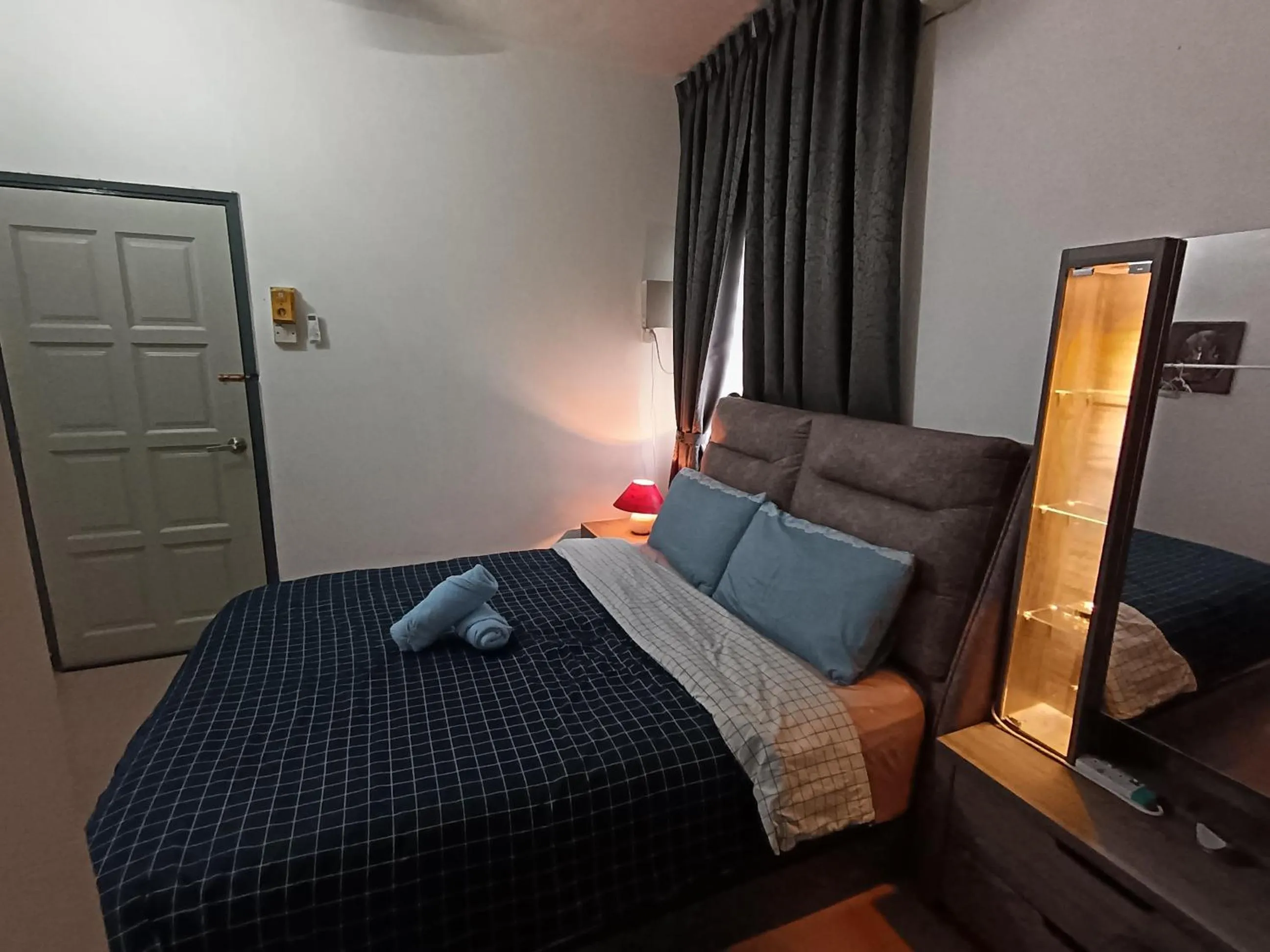 Bed in Grey Fantasy Homes#Sunway Water Theme Park