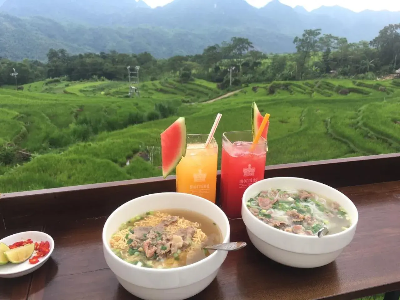 Property building in Pu Luong May Home & Cafe Property building in Pu Luong May Home & Cafe