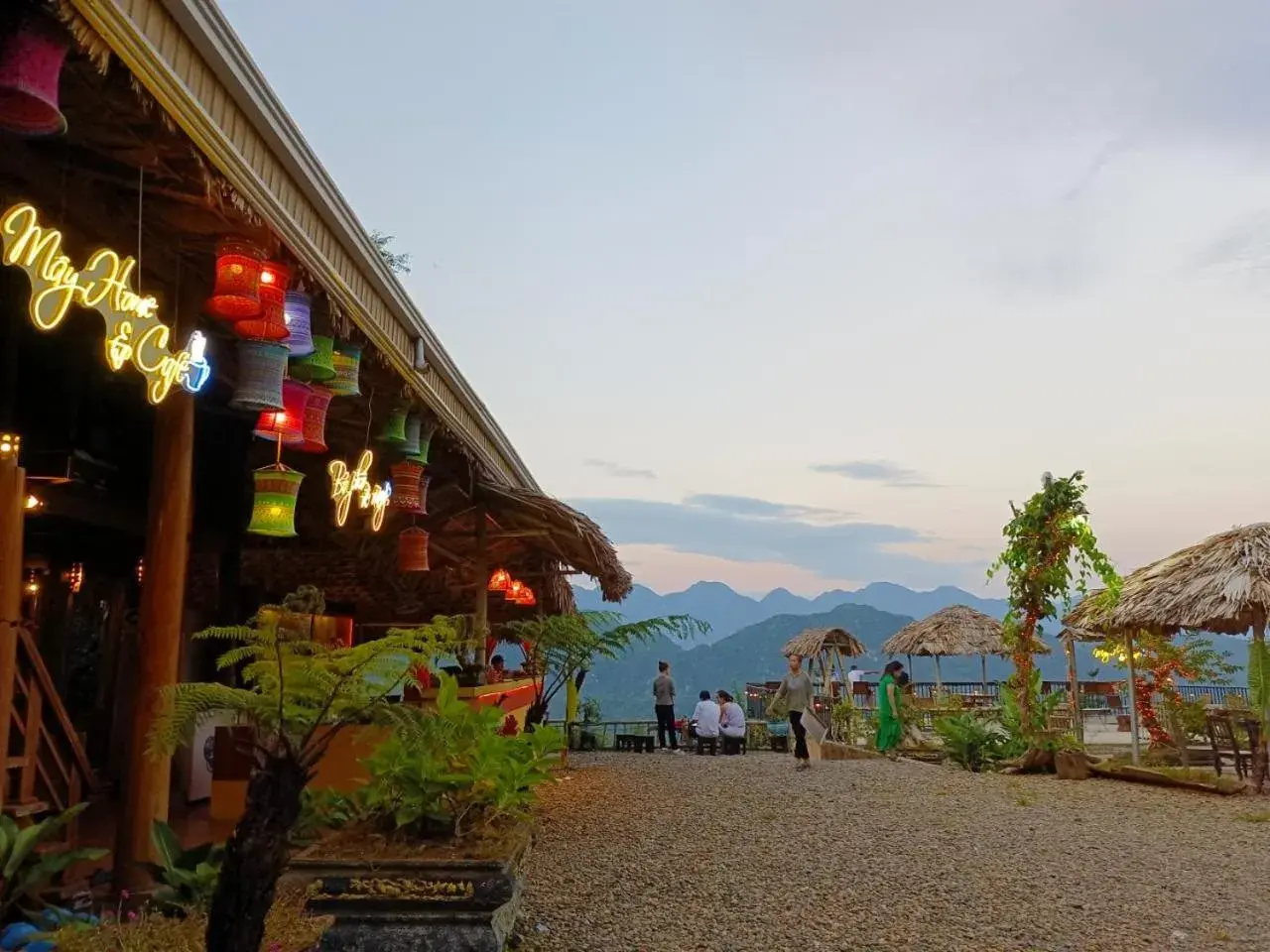 Property building in Pu Luong May Home & Cafe Property building in Pu Luong May Home & Cafe