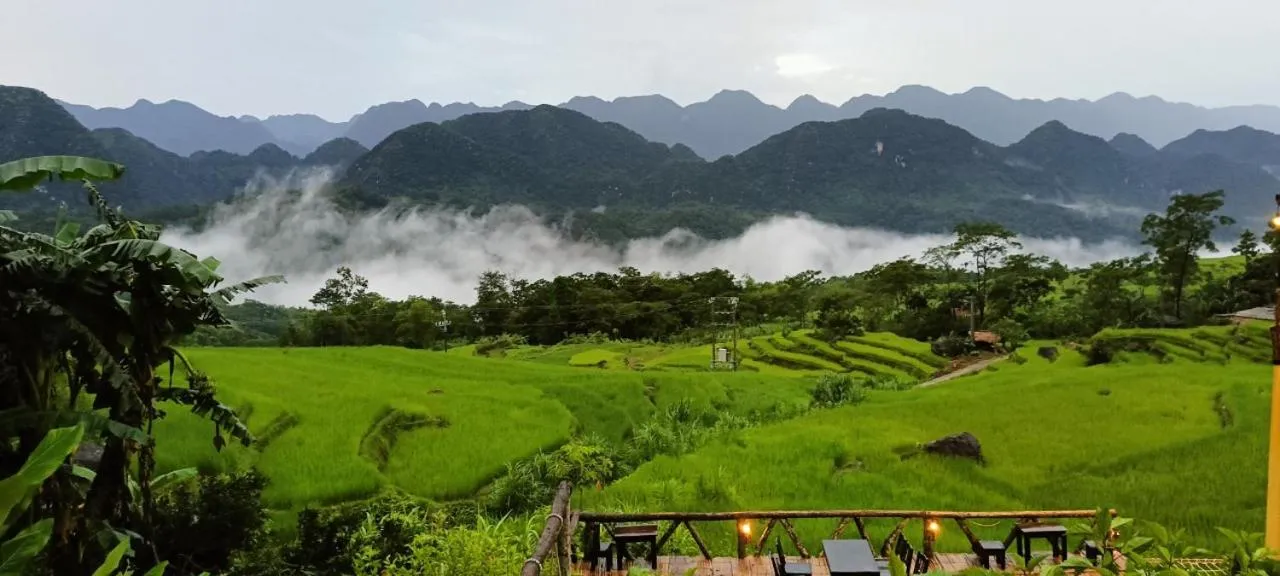 Natural landscape in Pu Luong May Home & Cafe