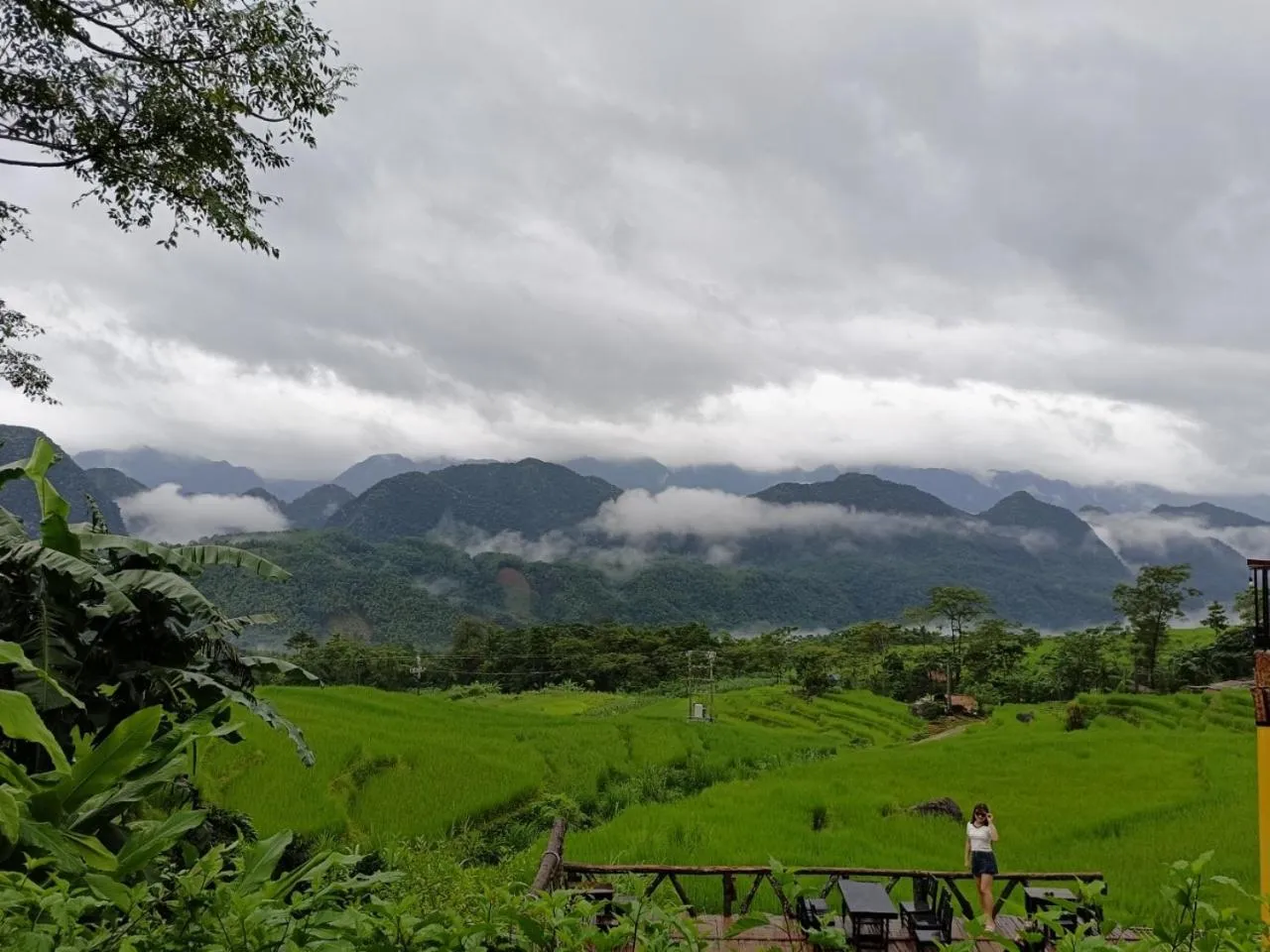Natural landscape in Pu Luong May Home & Cafe