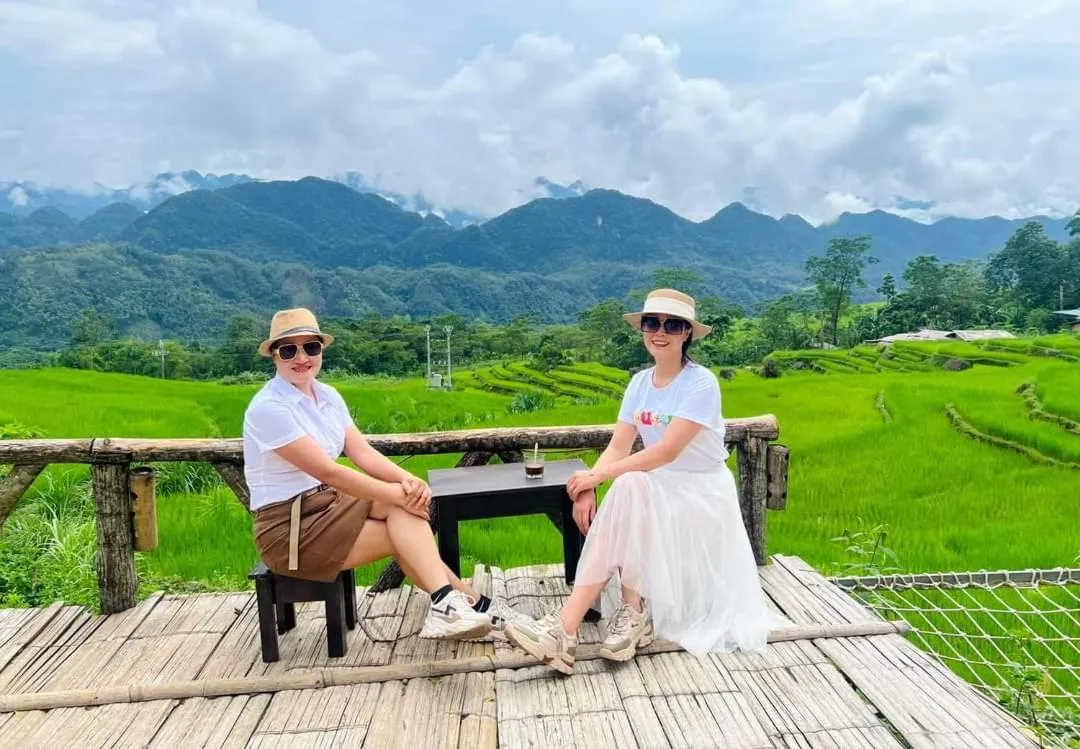 Natural landscape in Pu Luong May Home & Cafe