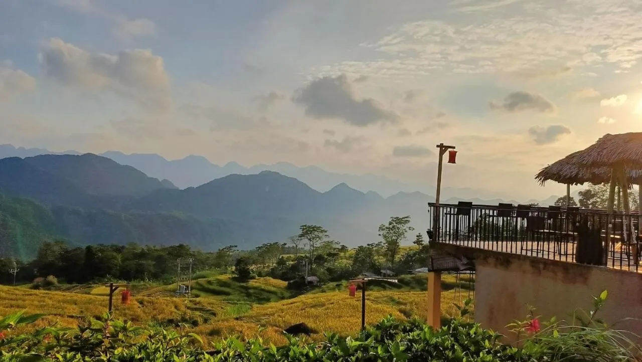 Natural landscape in Pu Luong May Home & Cafe