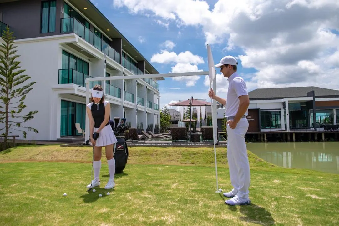 Property building in Pim Pool Villa Nan