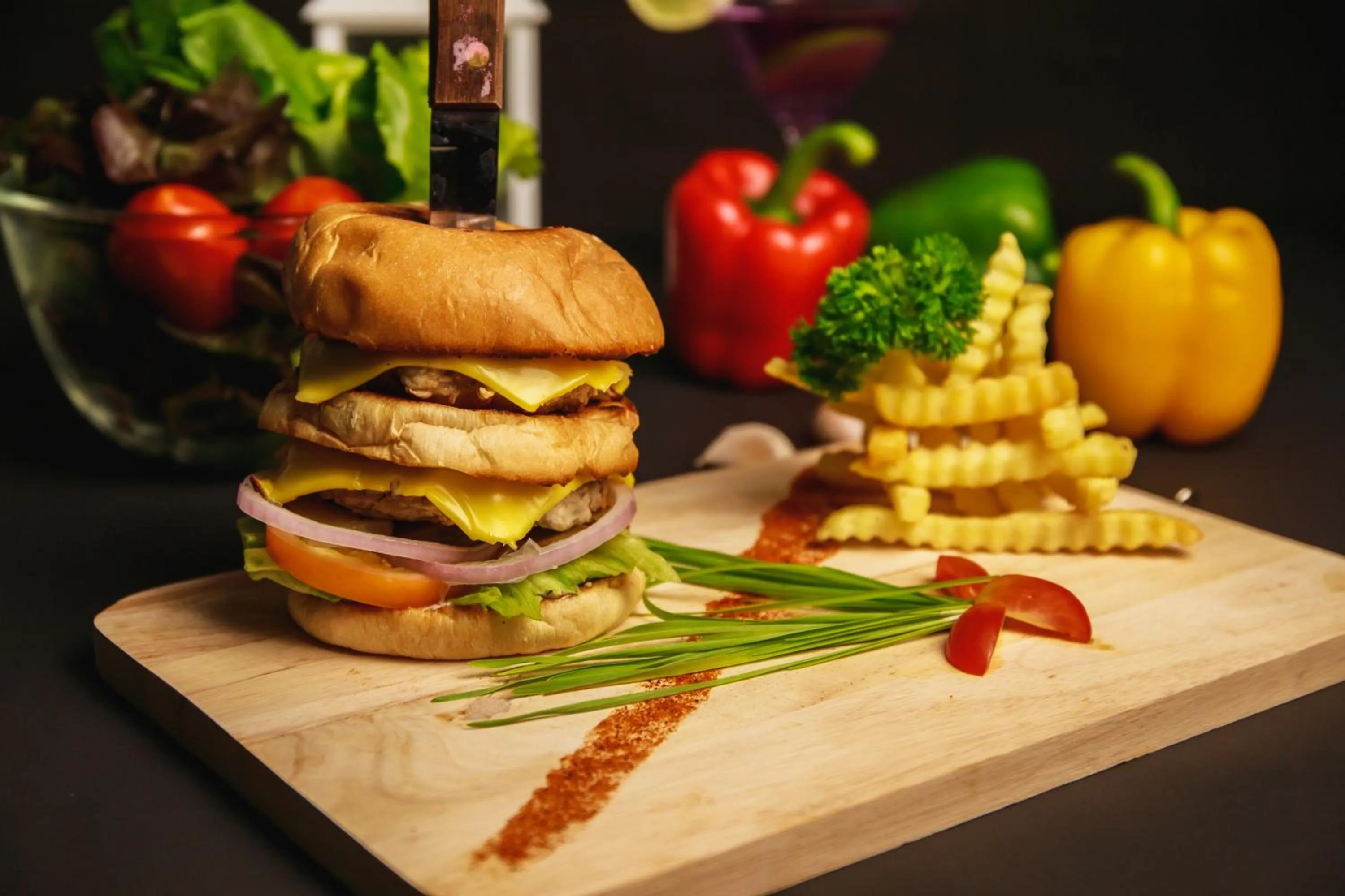 Food and drinks in Pim Pool Villa Nan