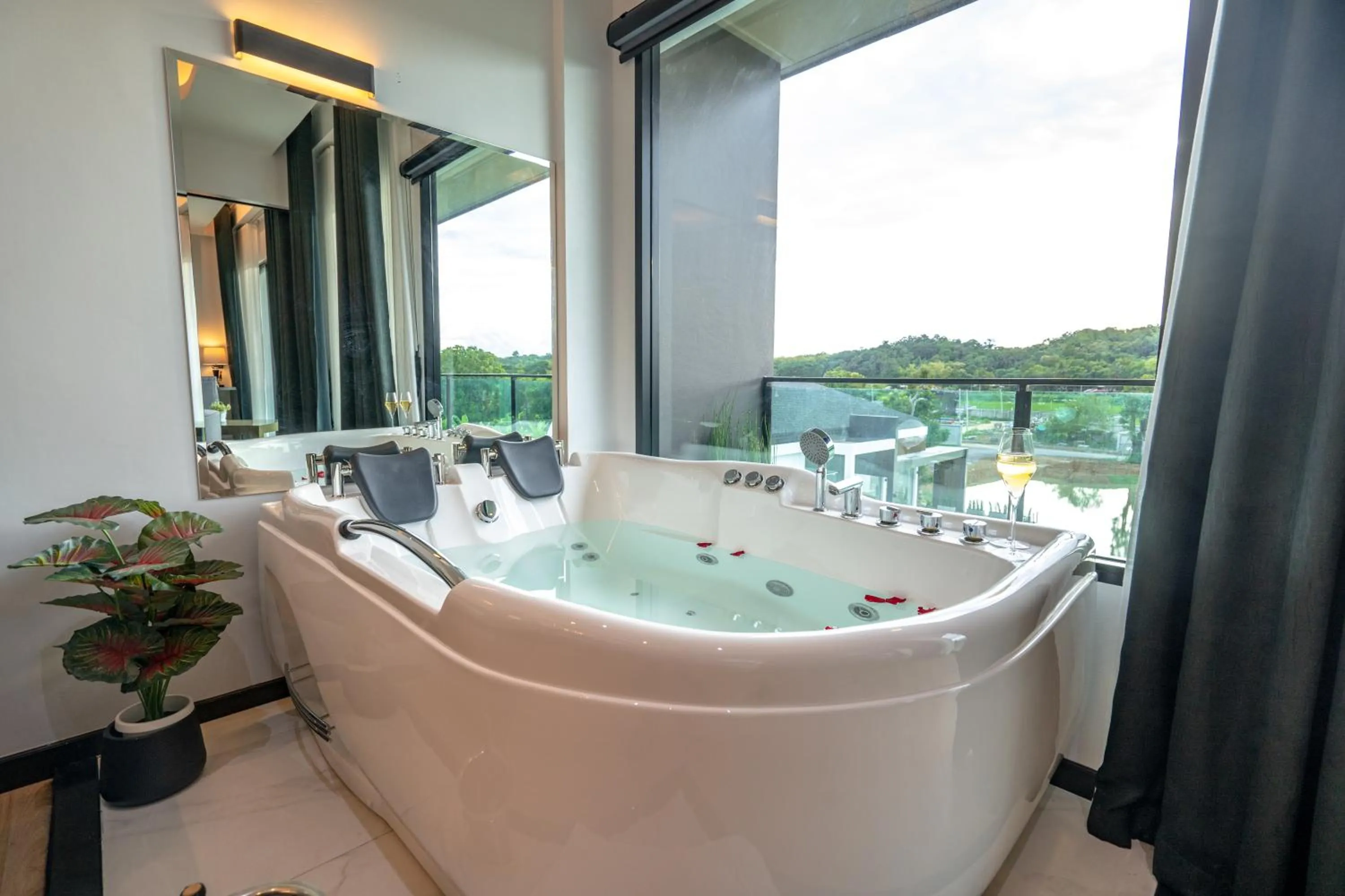 Property building in Pim Pool Villa Nan