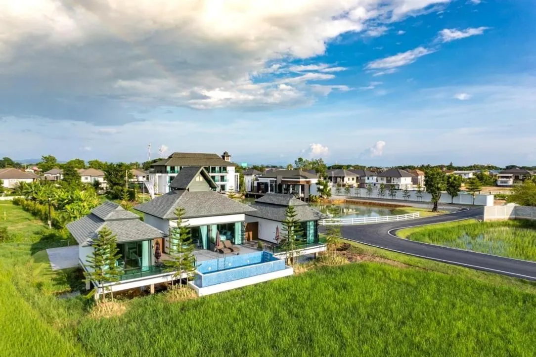 Property building in Pim Pool Villa Nan