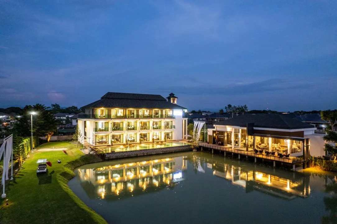 Property building in Pim Pool Villa Nan