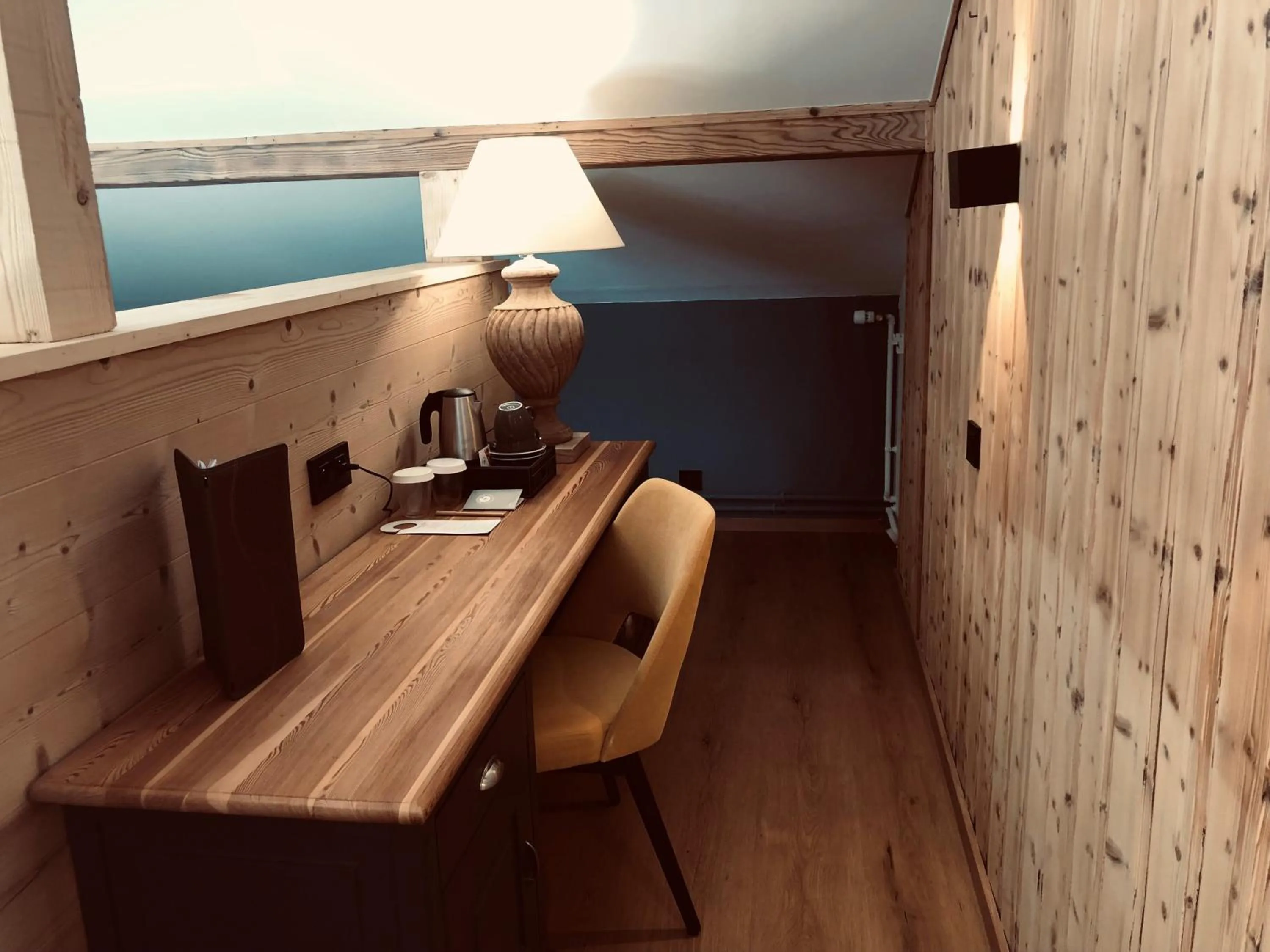 Seating area in Terra-Beka Lodge