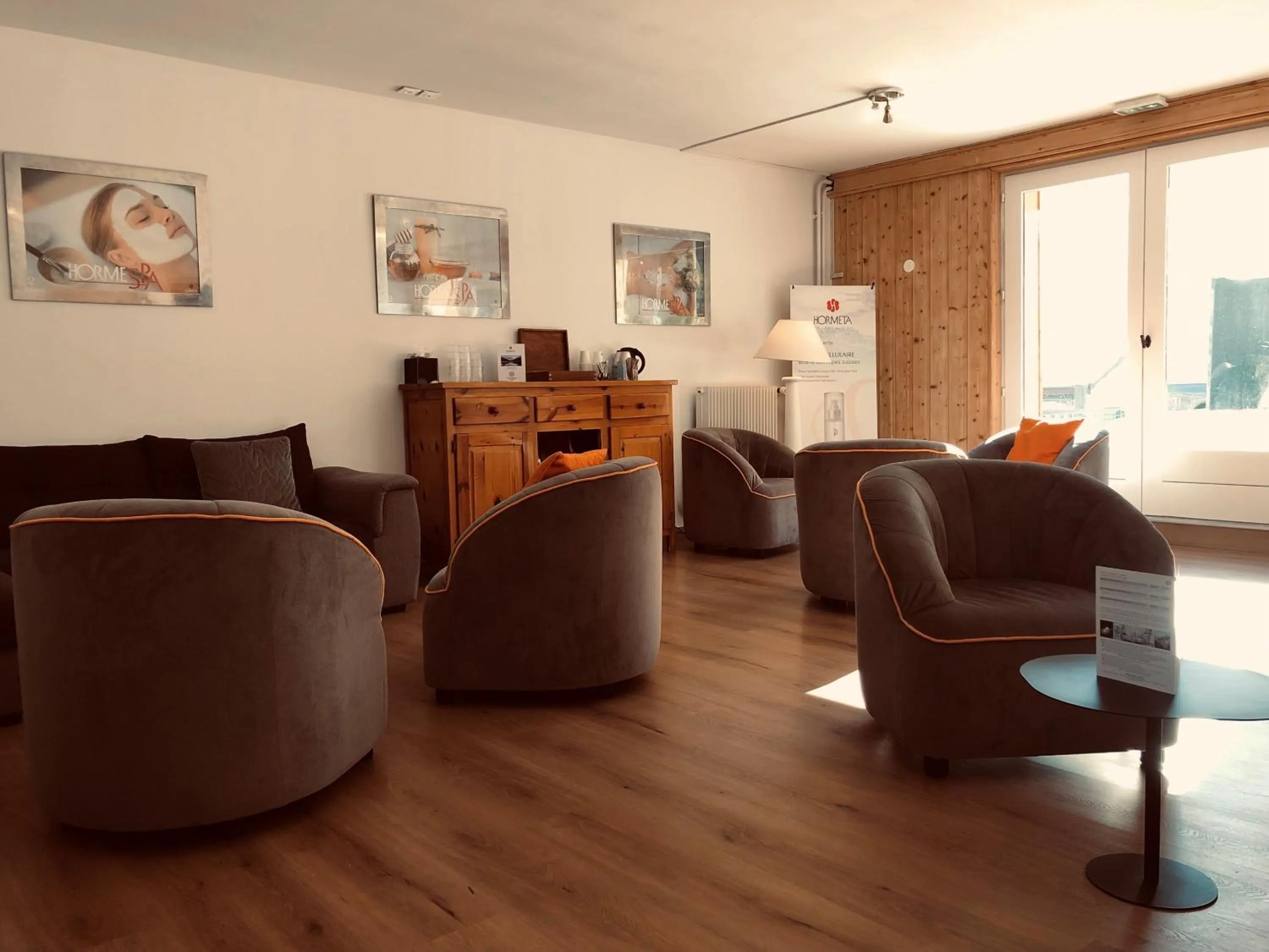 Living room in Terra-Beka Lodge