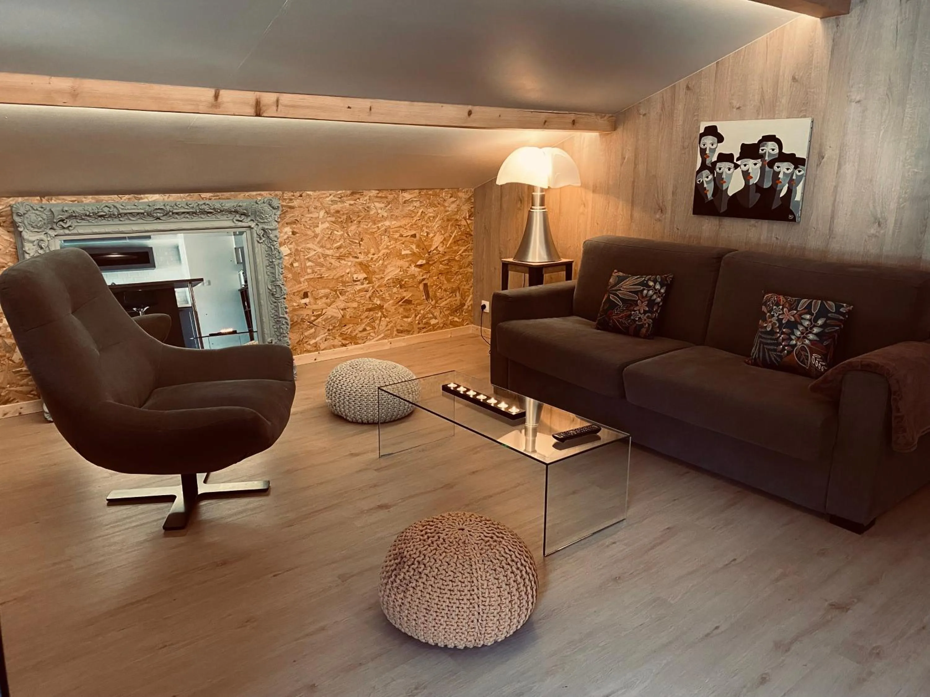 Living room in Terra-Beka Lodge