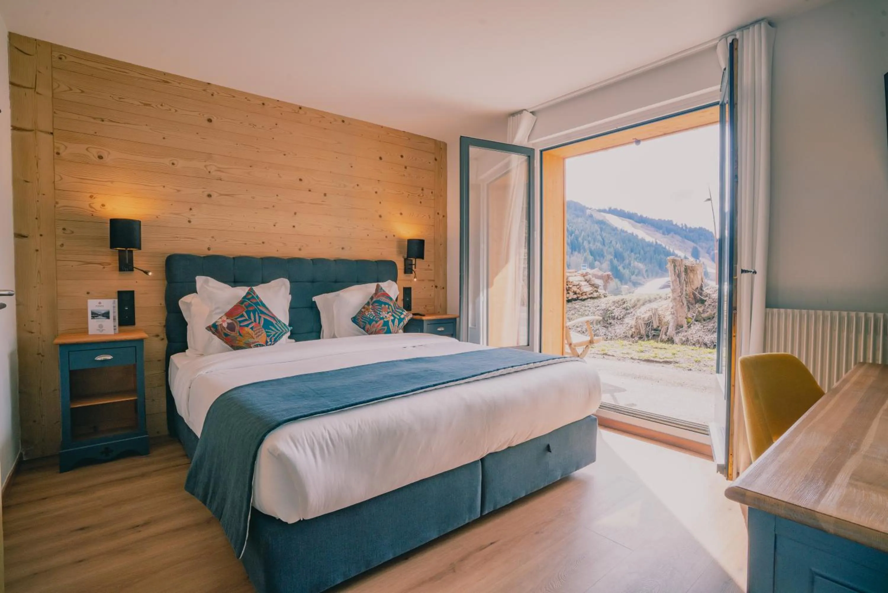 Bed in Terra-Beka Lodge