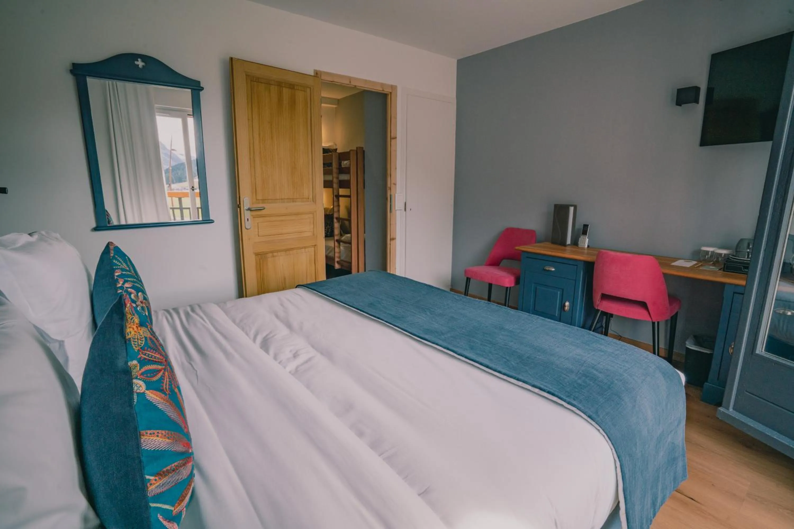 Bed in Terra-Beka Lodge