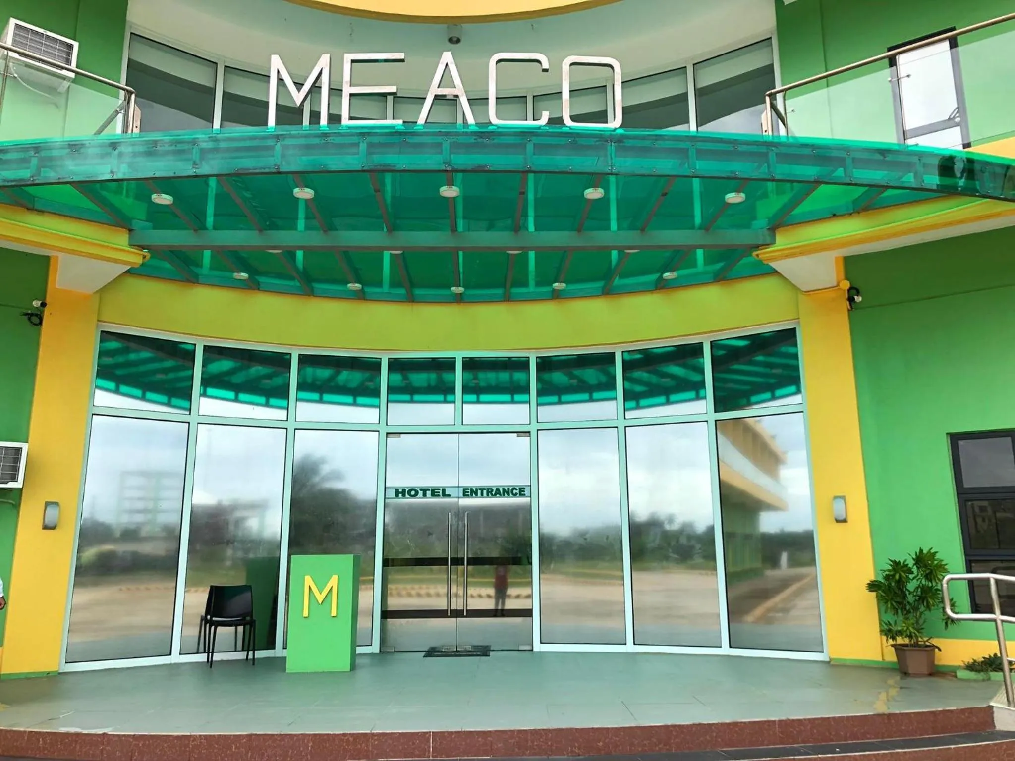 Facade/entrance in Meaco Royal Hotel- Aparri