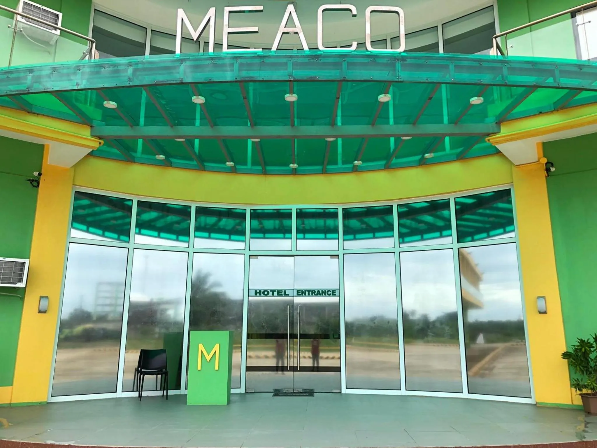 Facade/entrance in Meaco Royal Hotel- Aparri