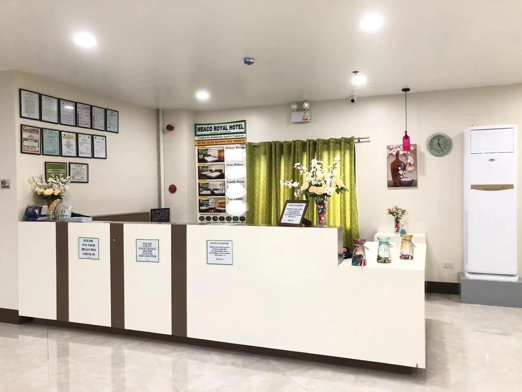 Lobby or reception in Meaco Royal Hotel- Aparri