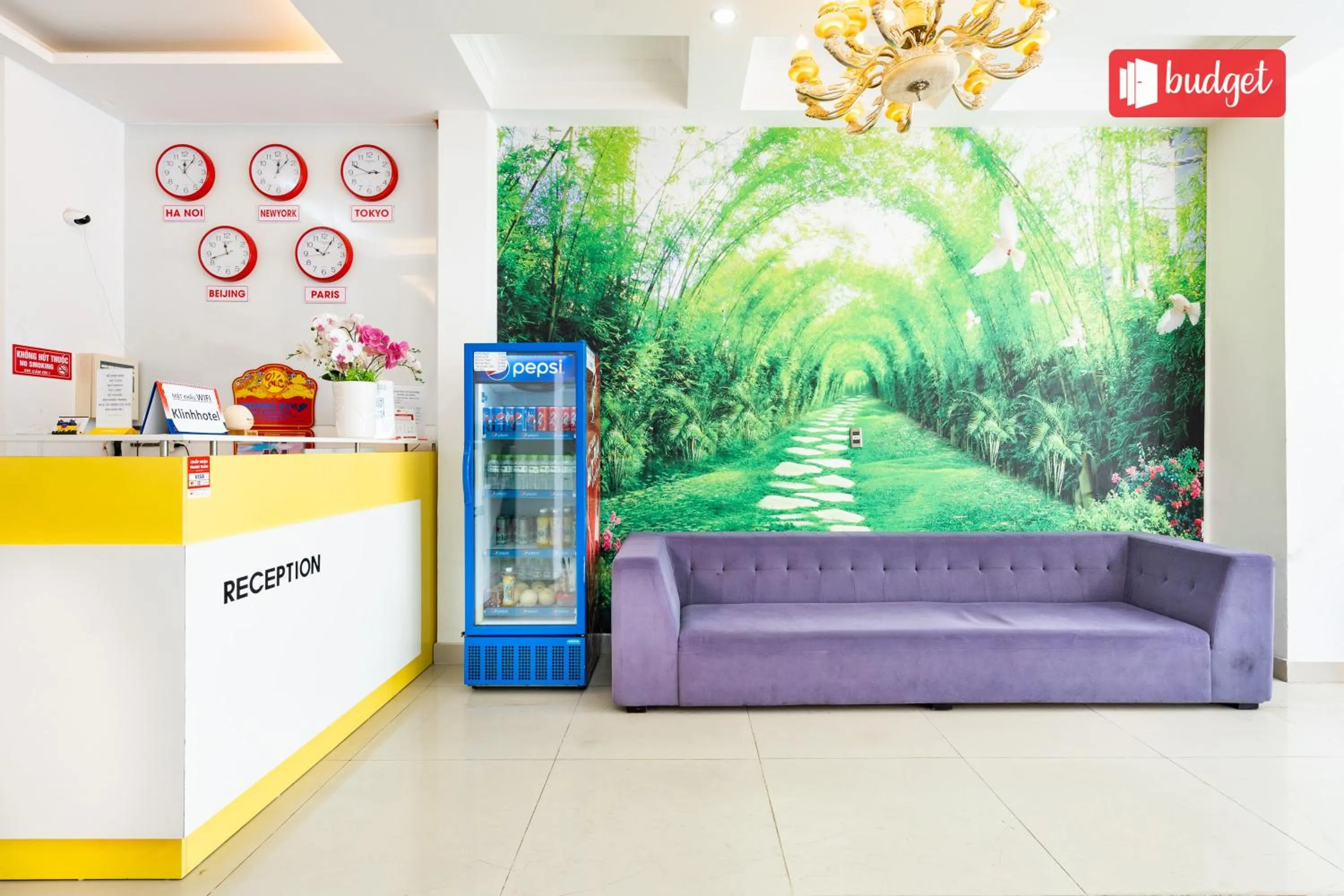 Lobby or reception in Khanh Linh Hotel