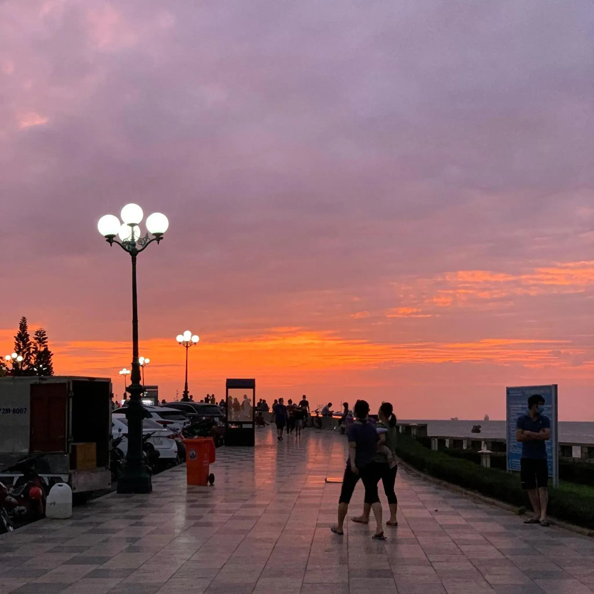 Sea view in Khanh Linh Hotel Sea view in Khanh Linh Hotel