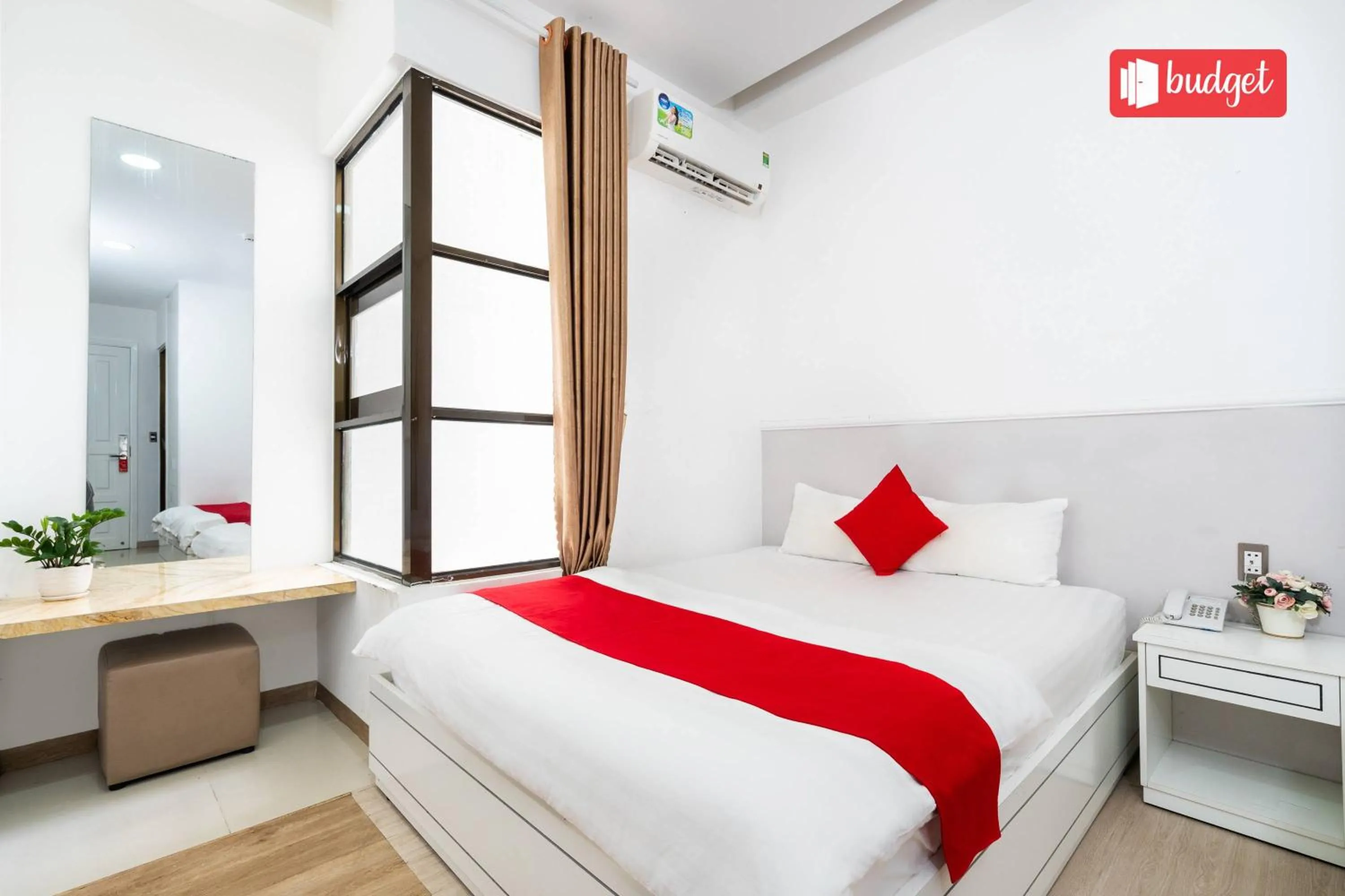 Bed in Khanh Linh Hotel