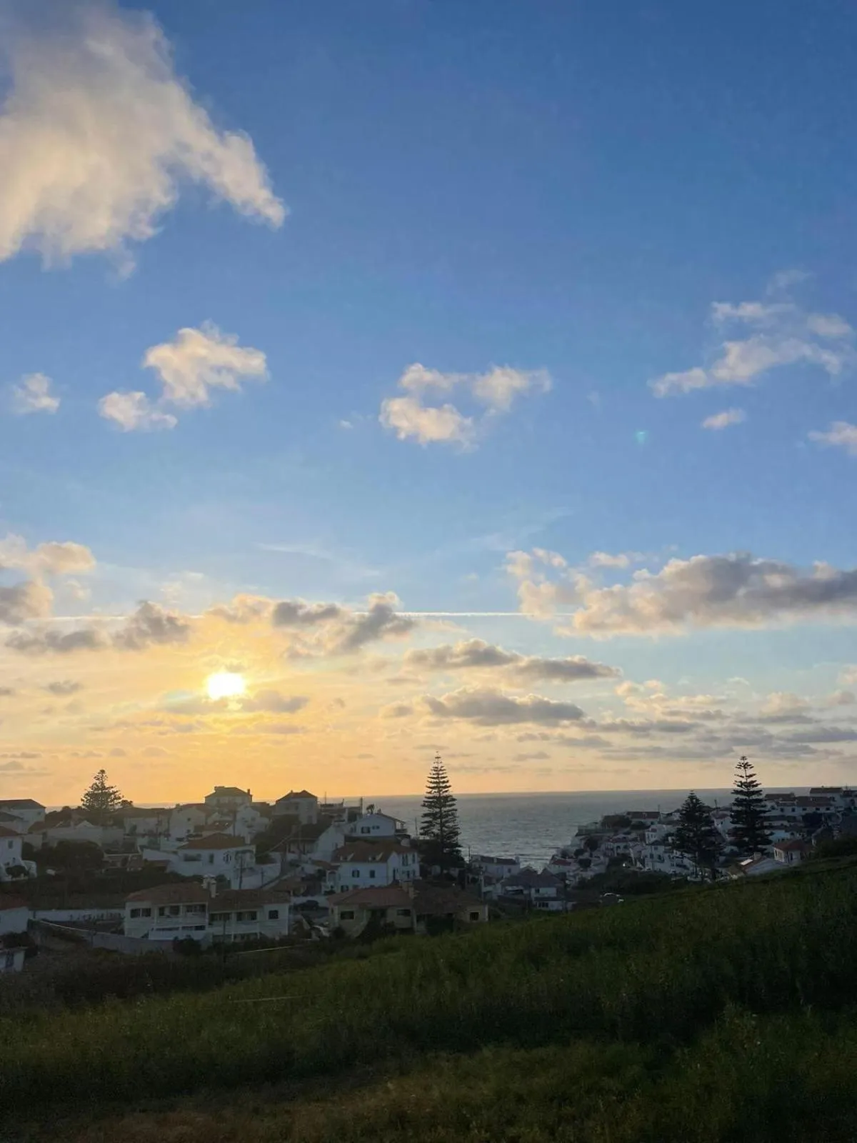 Landmark view in Azenhas do Mar Valley House