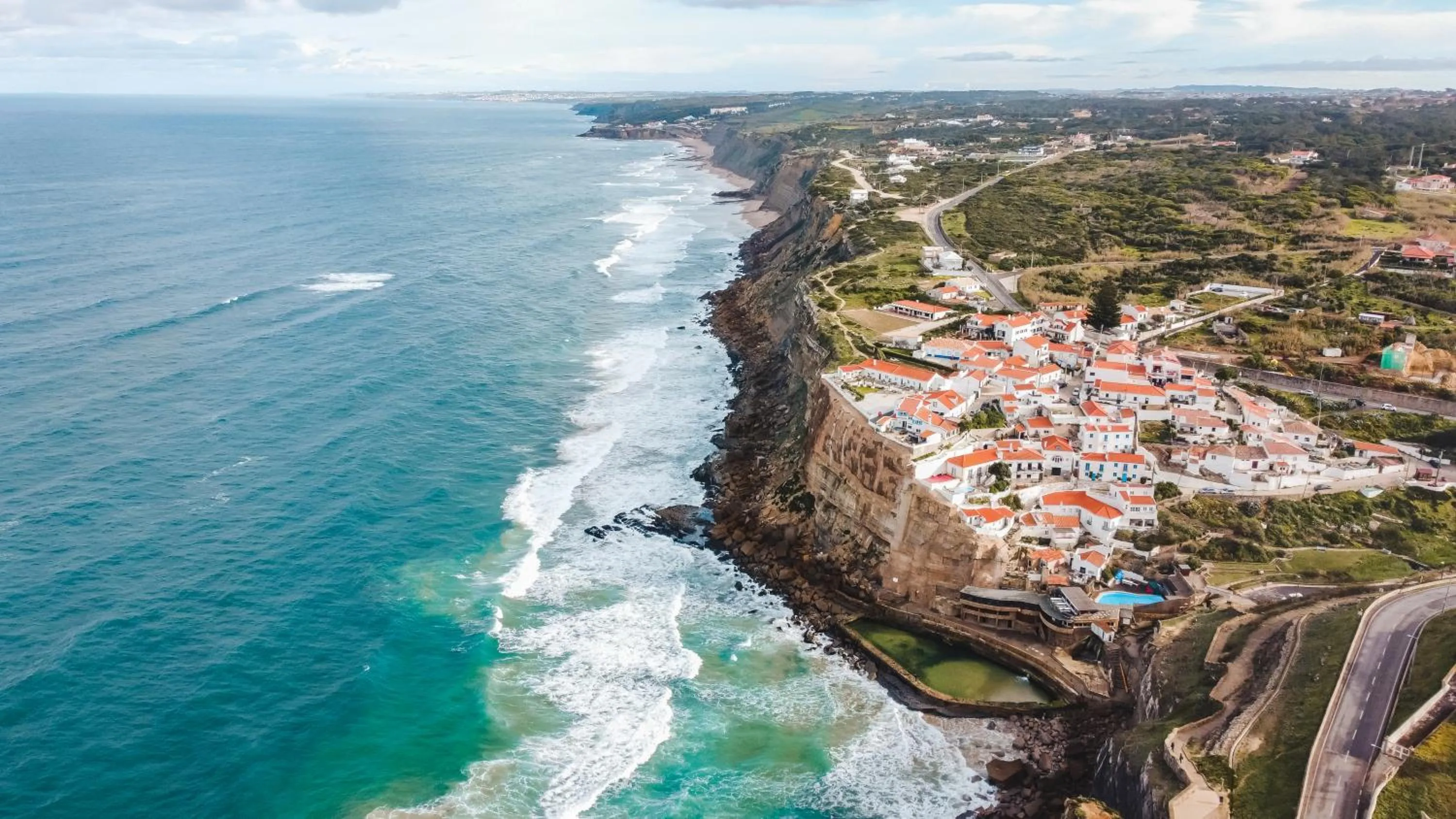 Nearby landmark in Azenhas do Mar Valley House