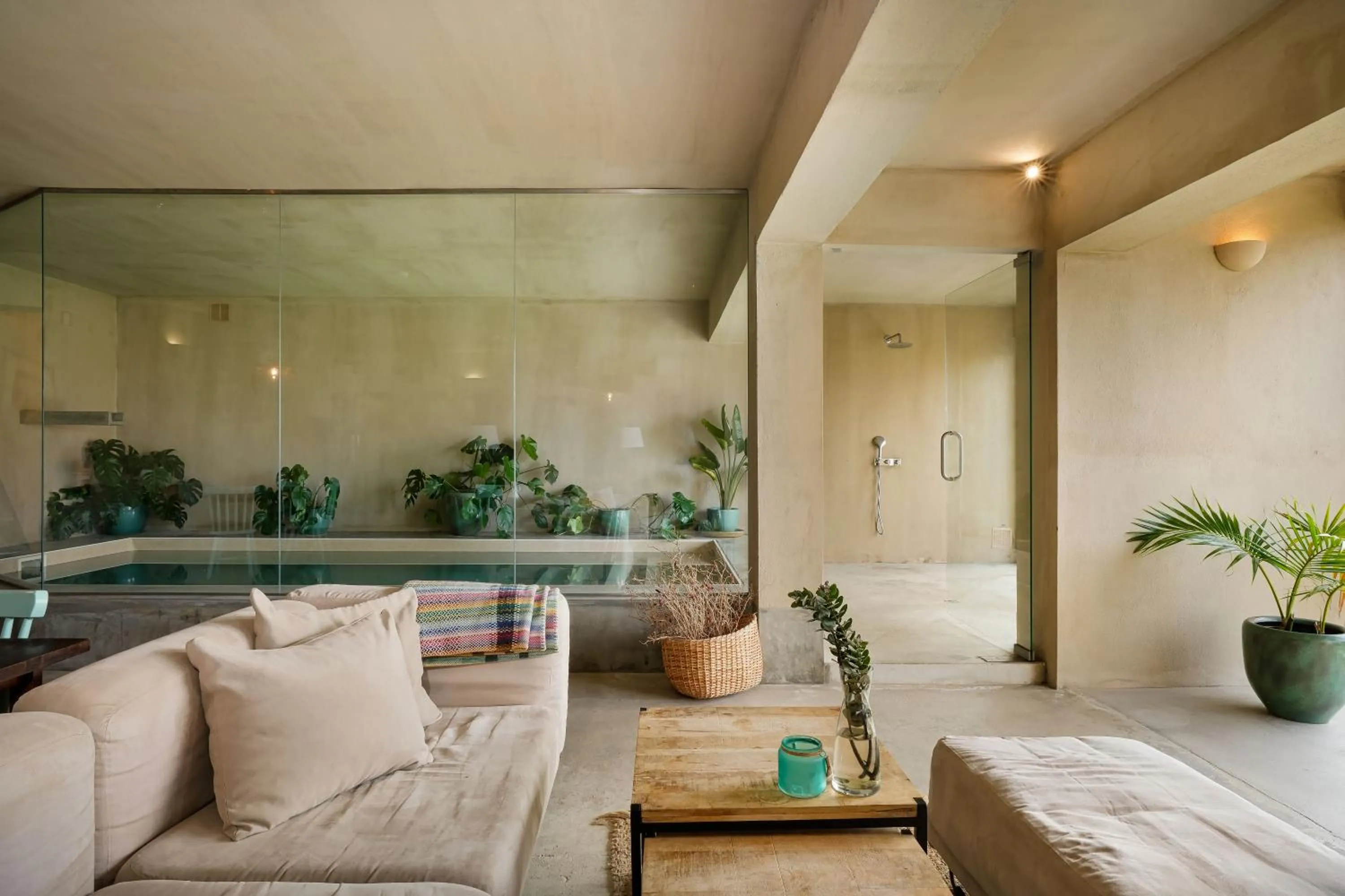 Living room in Azenhas do Mar Valley House