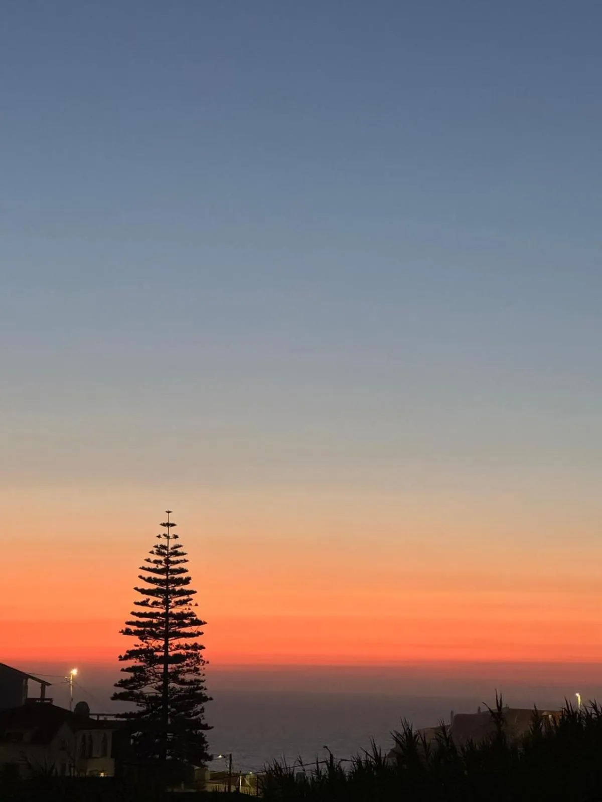 Sunset in Azenhas do Mar Valley House