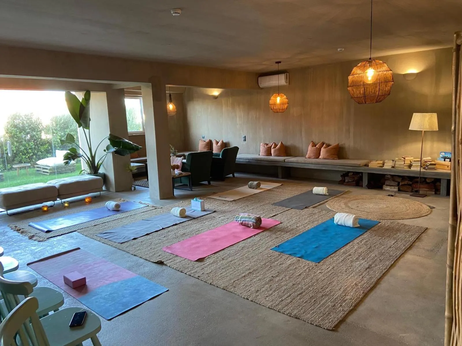 Living room in Azenhas do Mar Valley House
