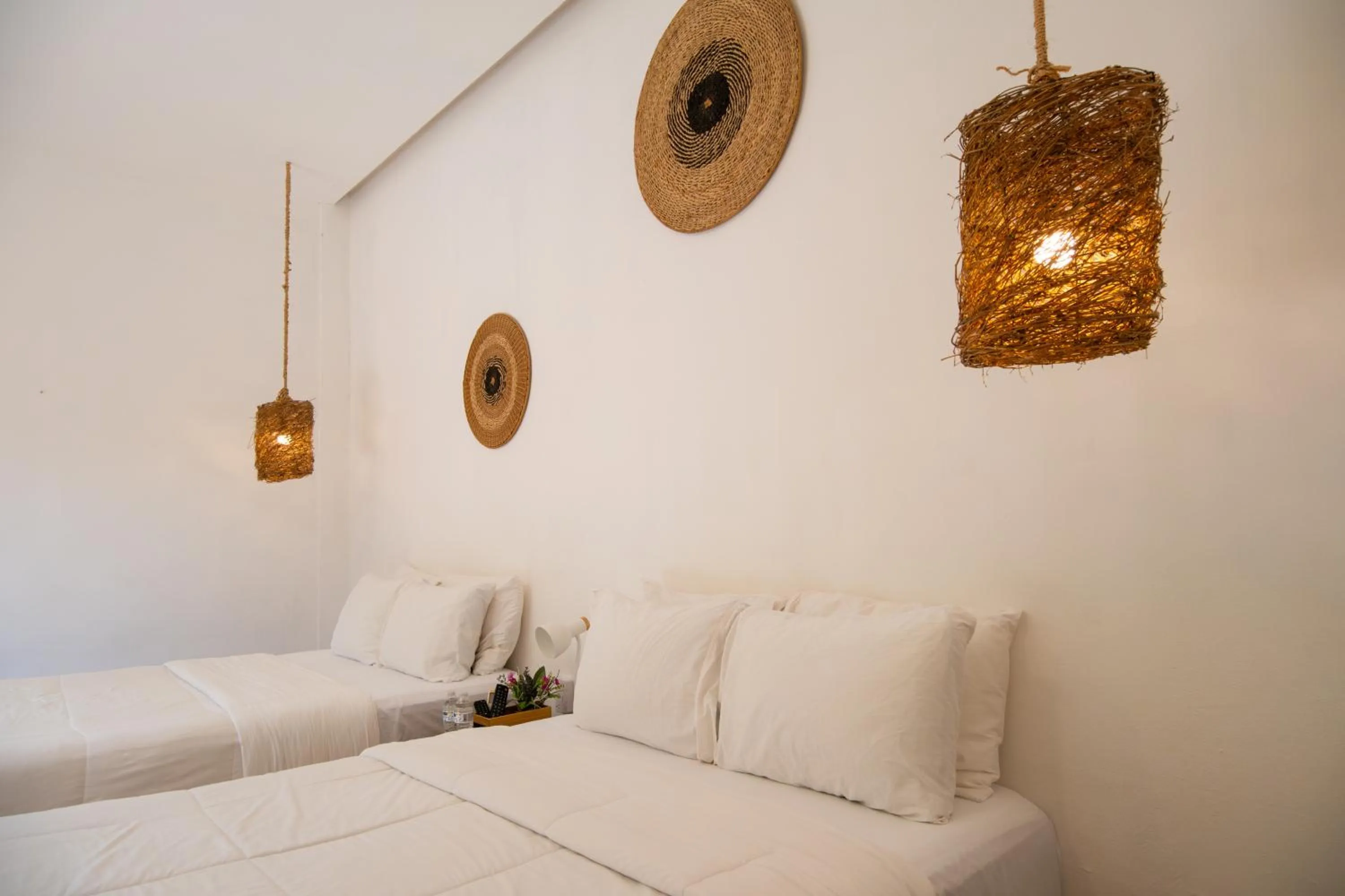 Decorative detail, Bed in Equinoccio Hotel