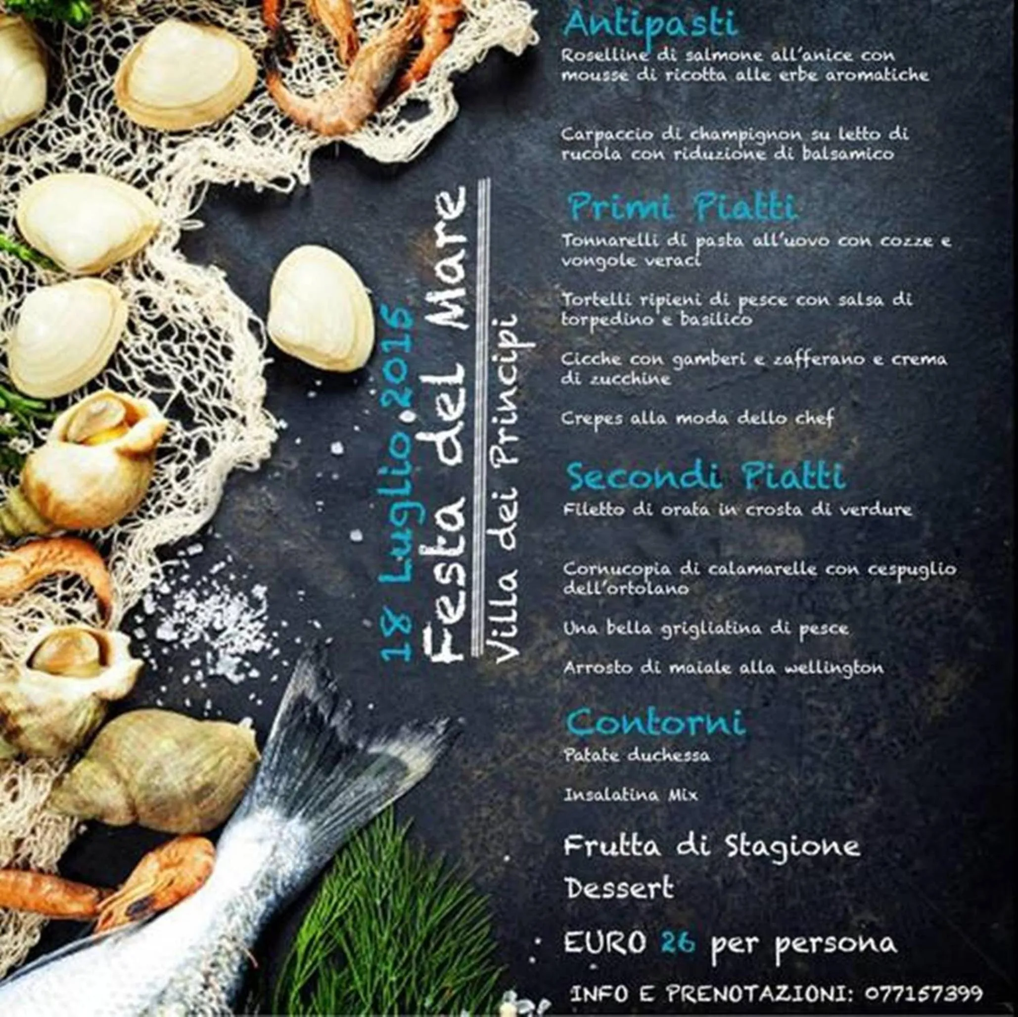 Restaurant/places to eat in Villa Dei Principi Hotel