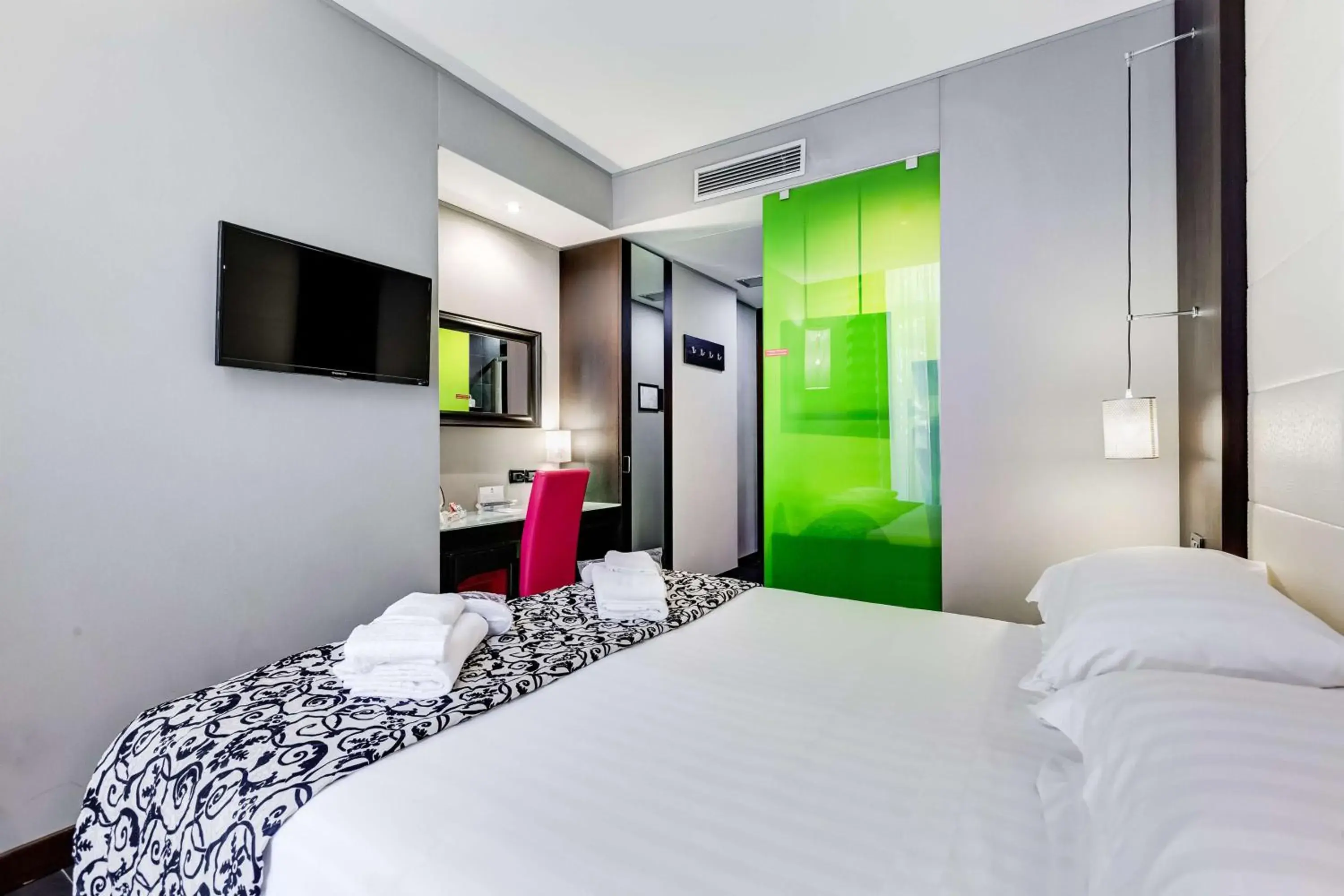 Bedroom, Bed in Best Western Cinemusic Hotel Bedroom, Bed in Best Western Cinemusic Hotel