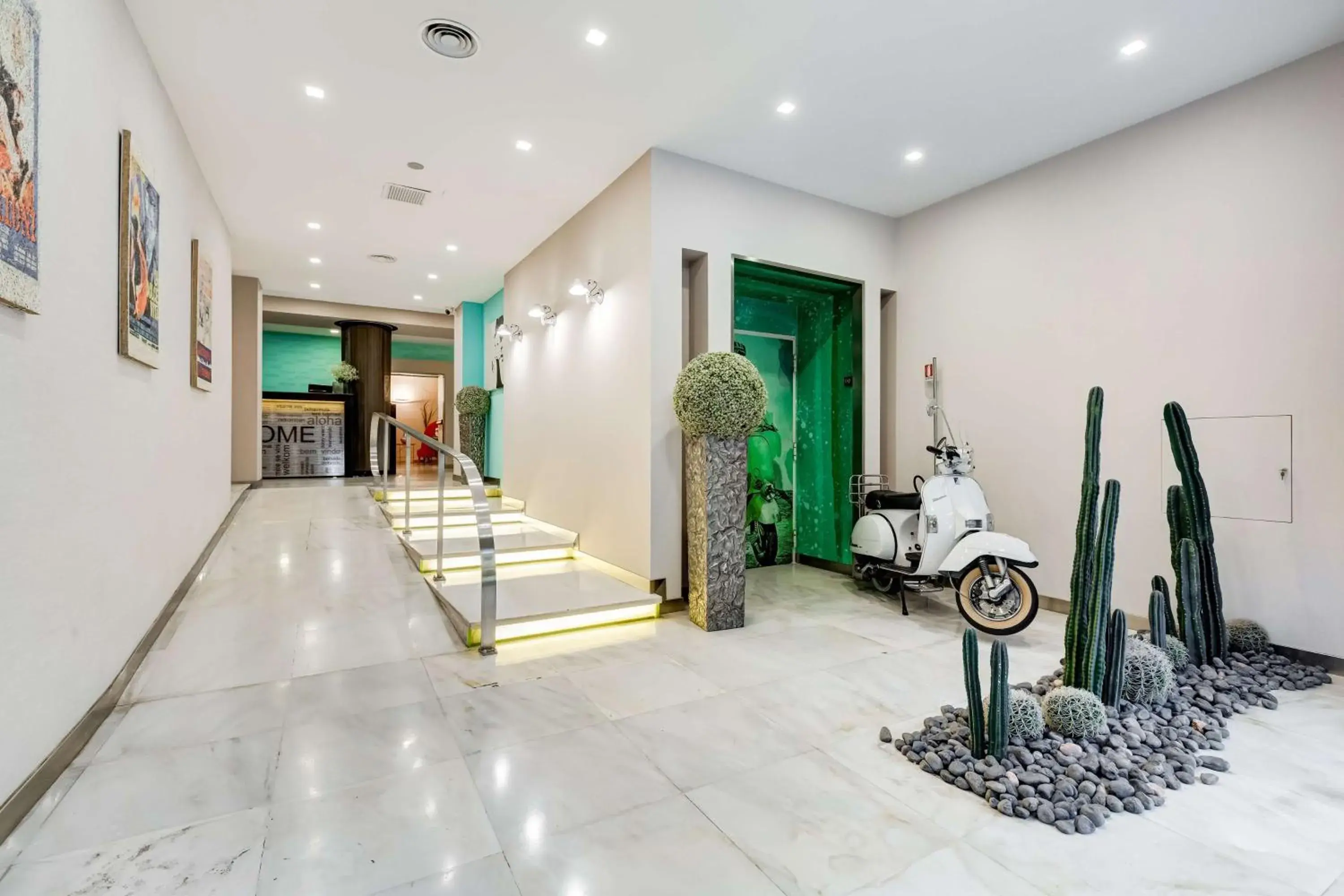 Lobby or reception in Best Western Cinemusic Hotel Lobby or reception in Best Western Cinemusic Hotel