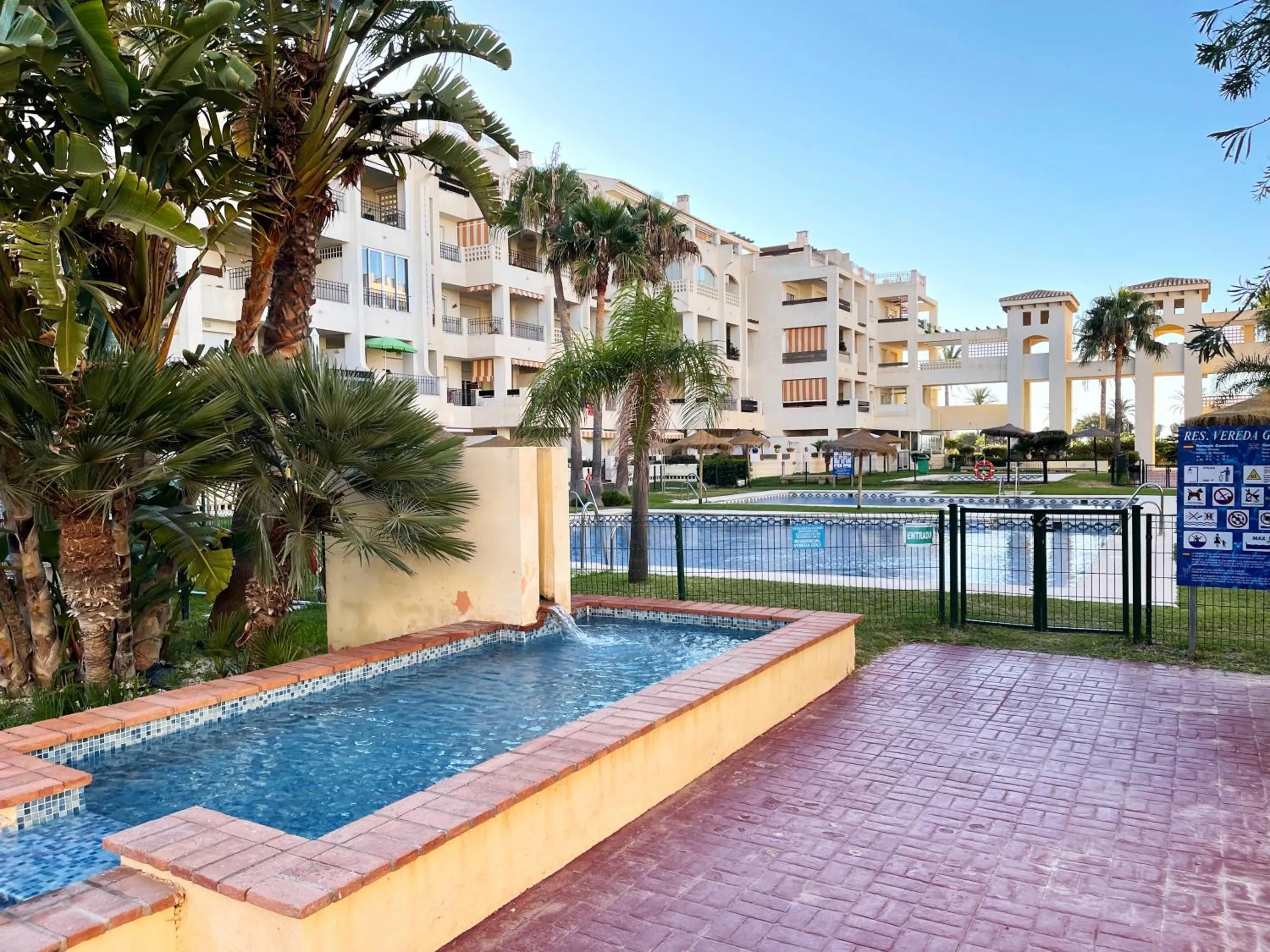 Pool view in Casa Matty-Precioso Apartamento al lado del Mar Y Del Golf