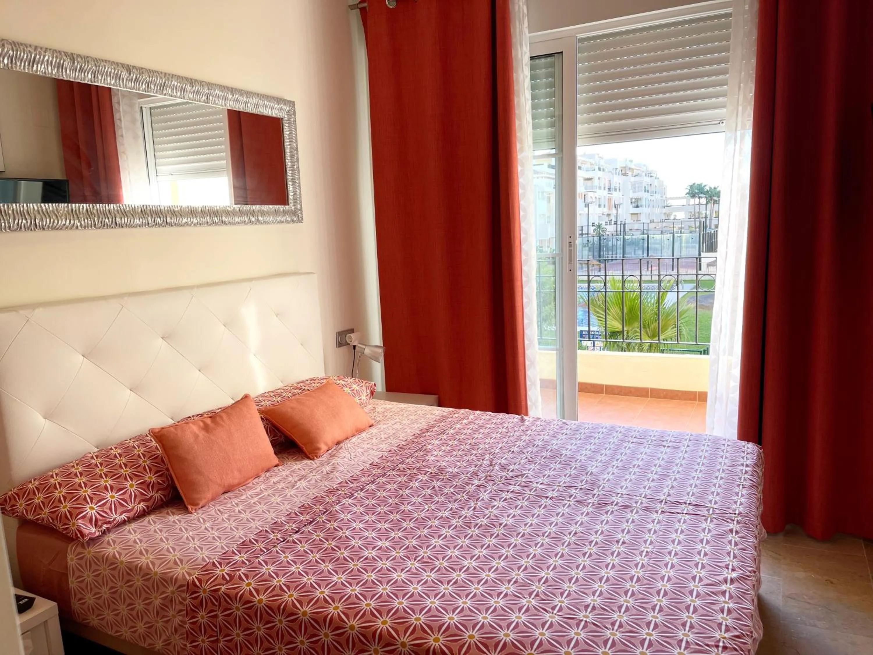Bedroom, Bed in Casa Matty-Precioso Apartamento al lado del Mar Y Del Golf