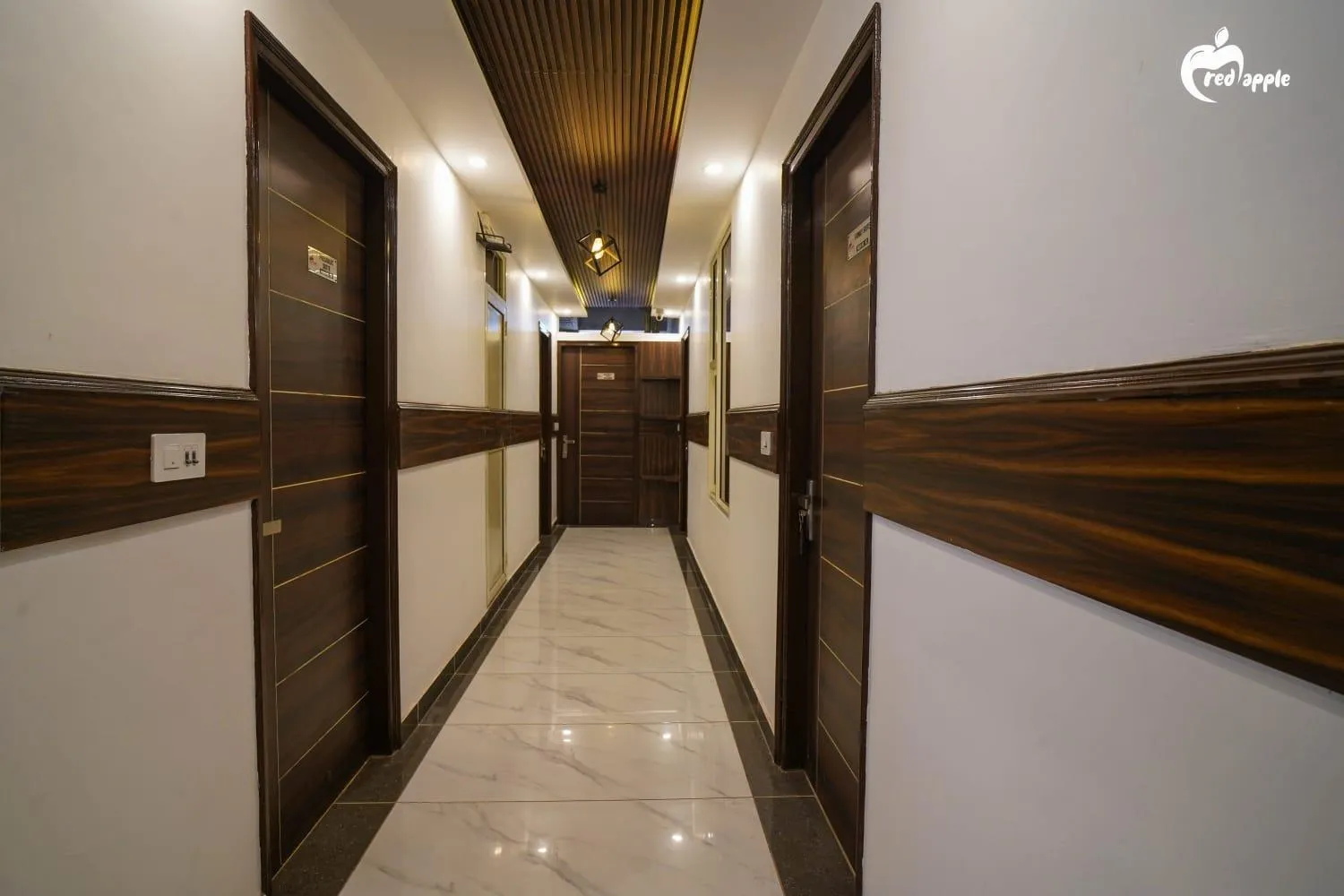 Decorative detail in Hotel Red Apple Near Railway Station Chandigarh