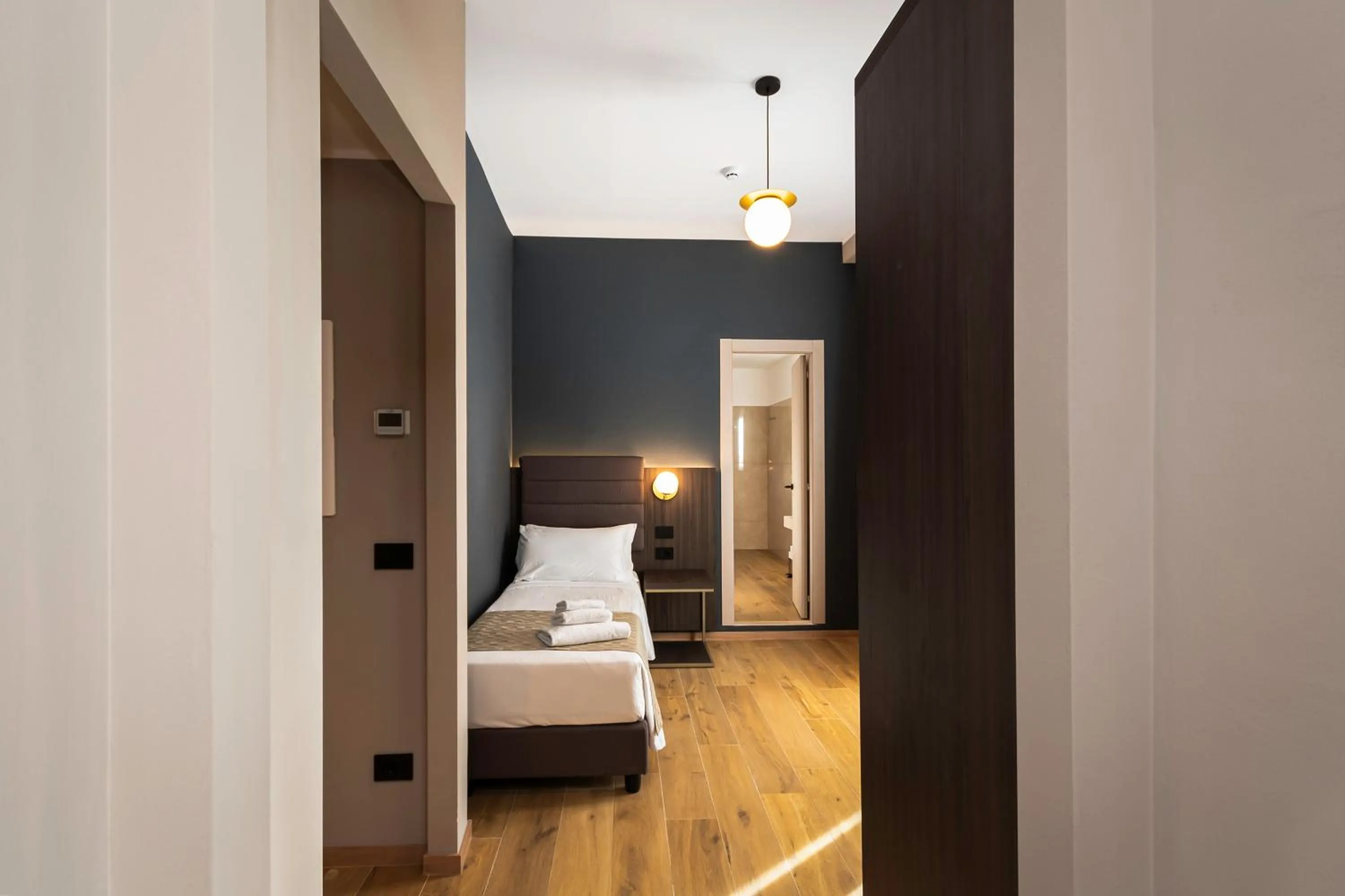 Bed in Hotel San Remo