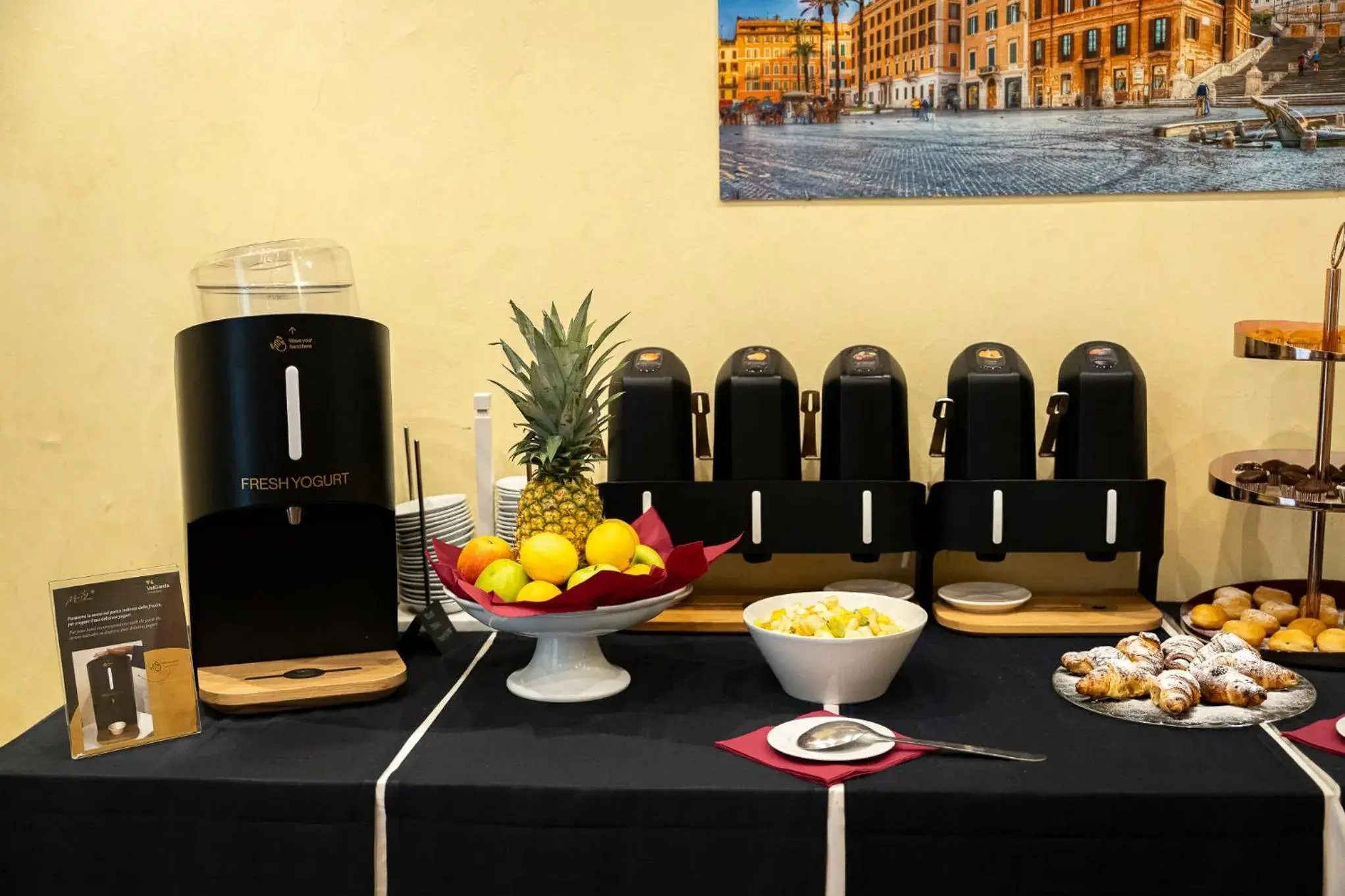 Buffet breakfast in Hotel San Remo Buffet breakfast in Hotel San Remo