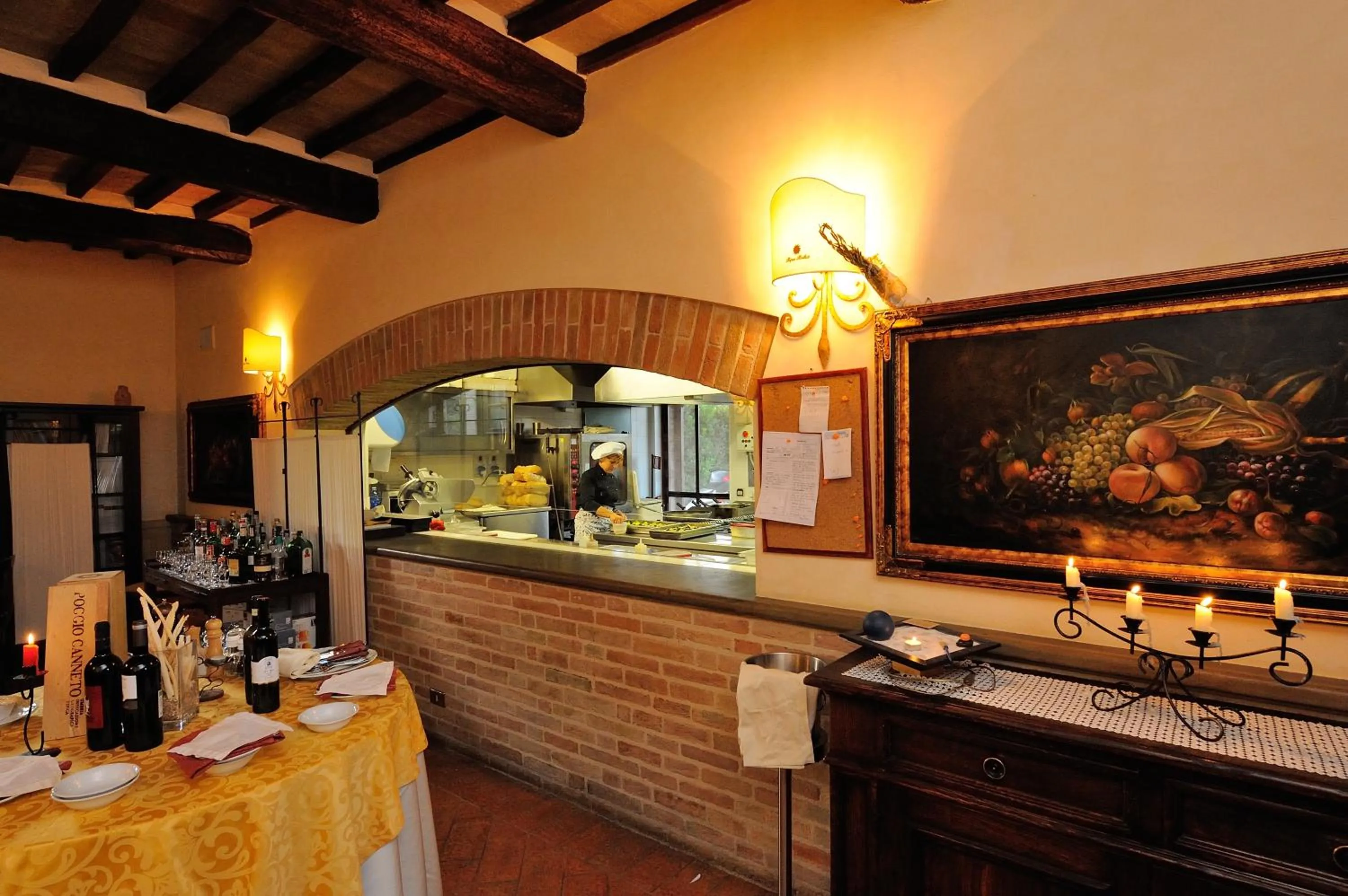 Restaurant/places to eat in Ripa Relais Colle Del Sole