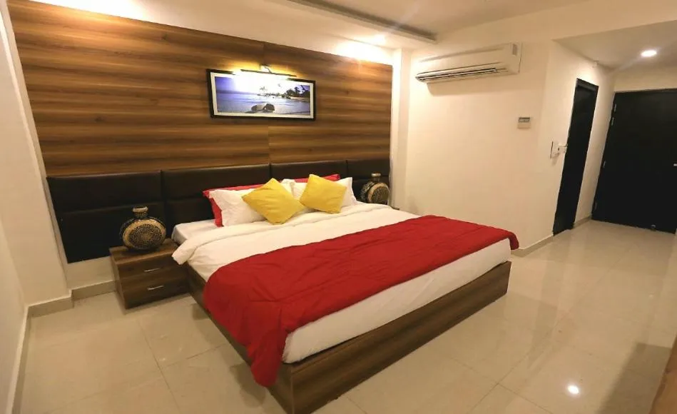 Bed in DIDI Hotel Alambagh