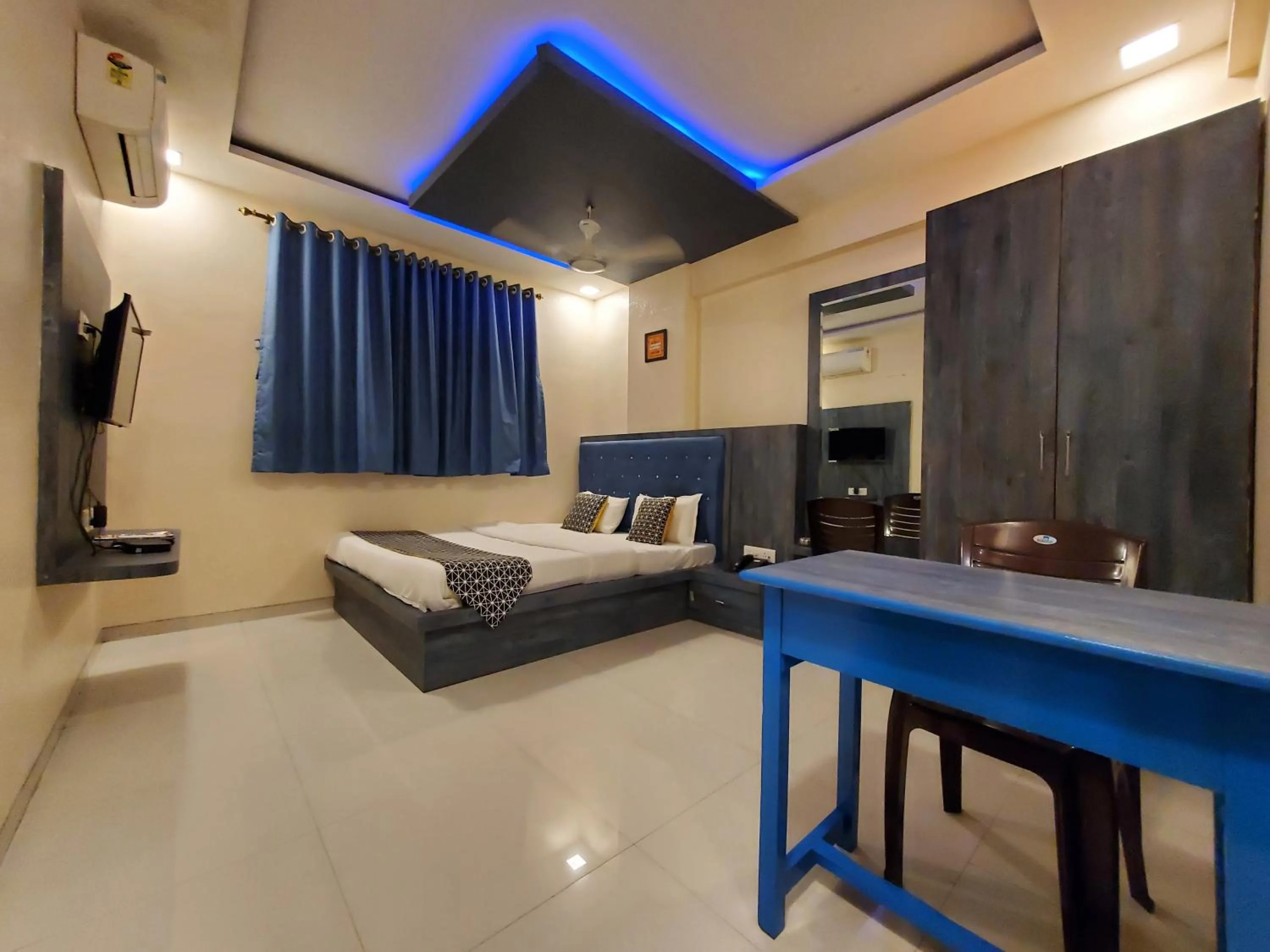 Photo of the whole room, Bed in Hotel Mari Aai Residency